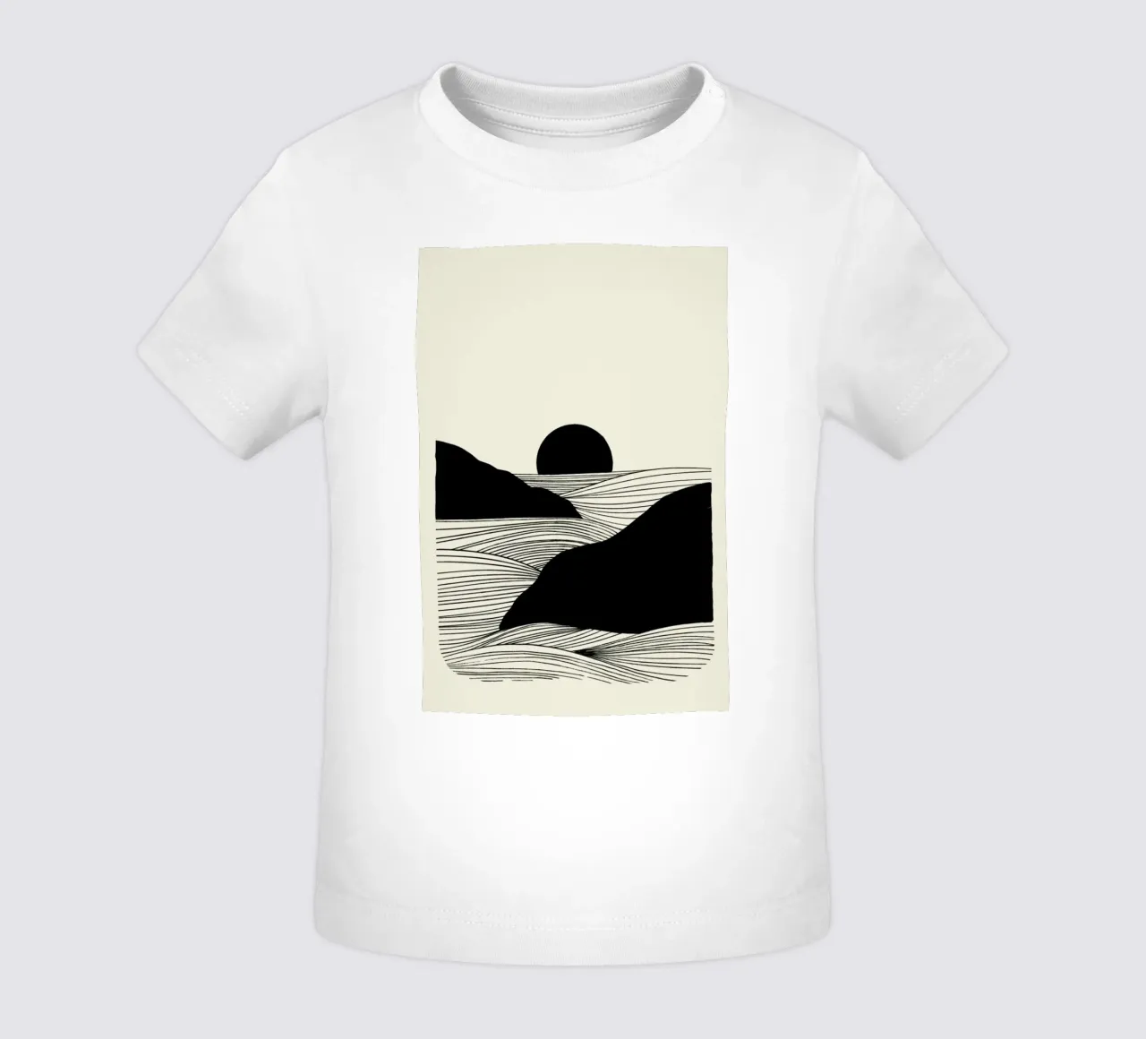 Setting baby t-shirt by Graphite