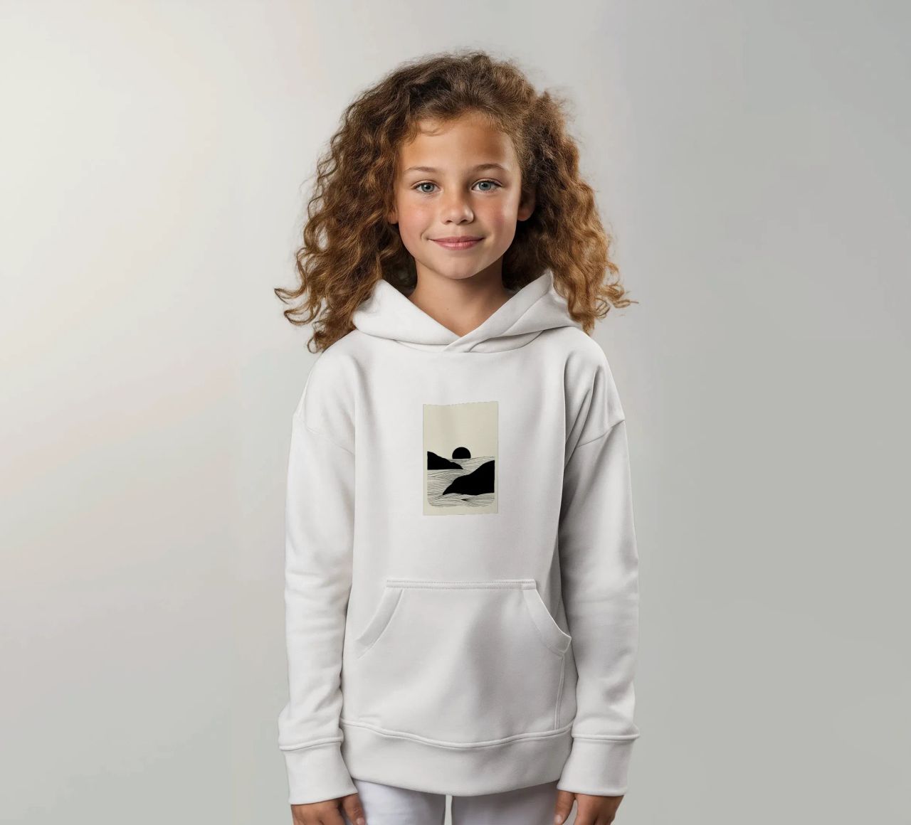 Setting felpa bambino con cappuccio da Graphite