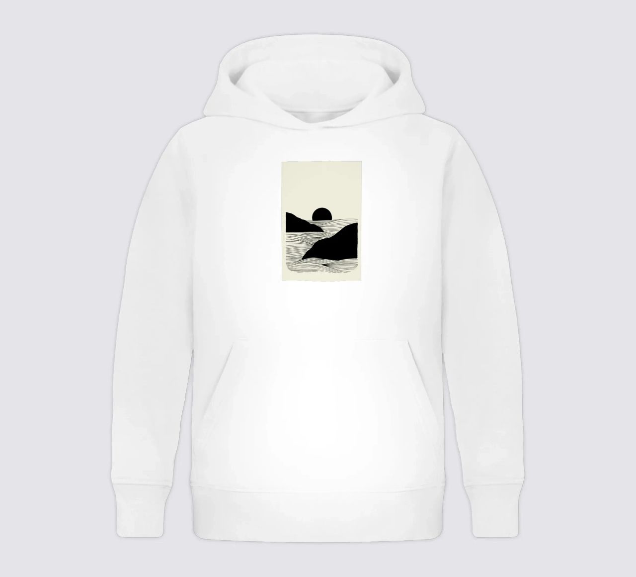Setting felpa bambino con cappuccio da Graphite