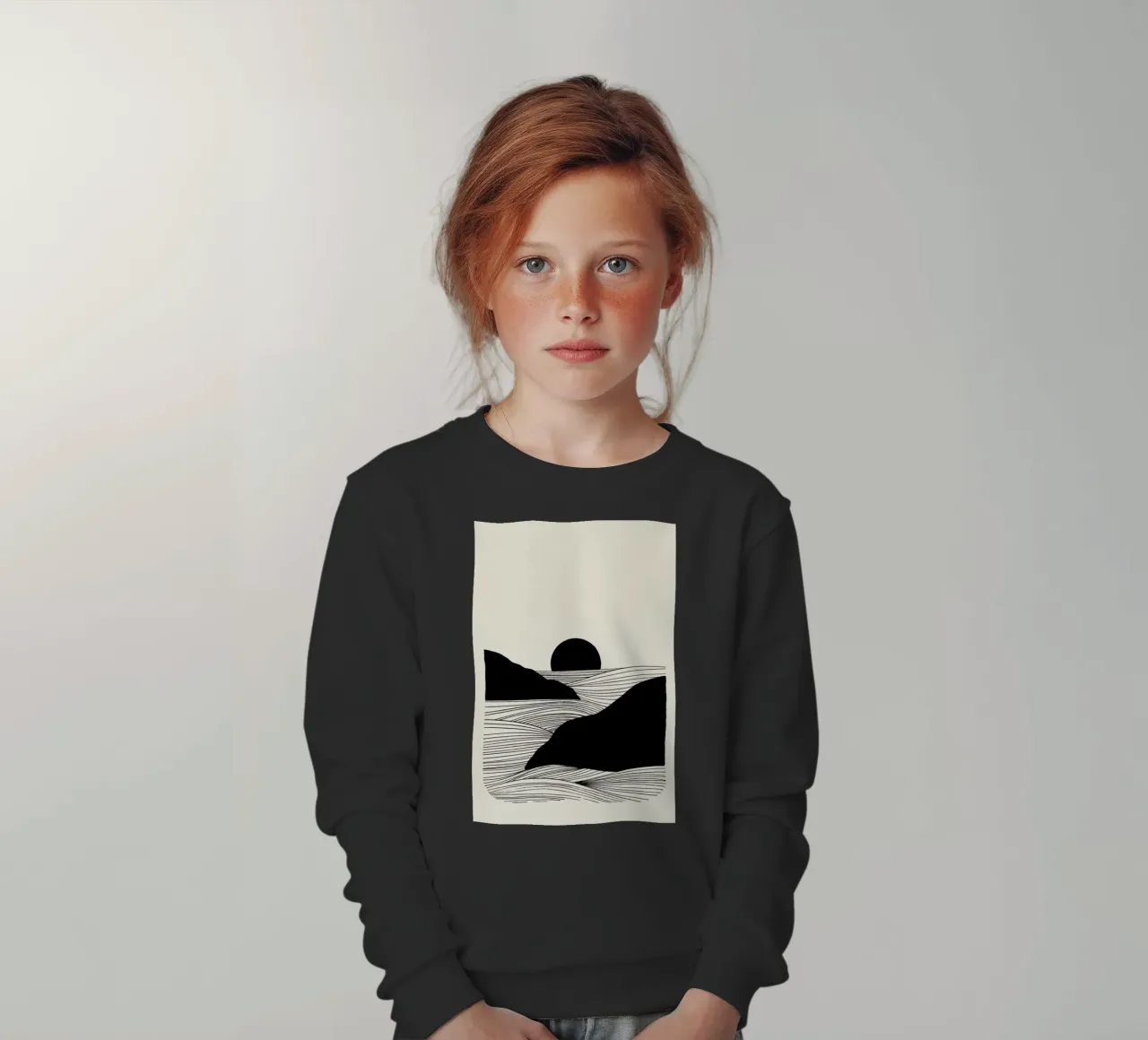 Setting felpa bambino da Graphite