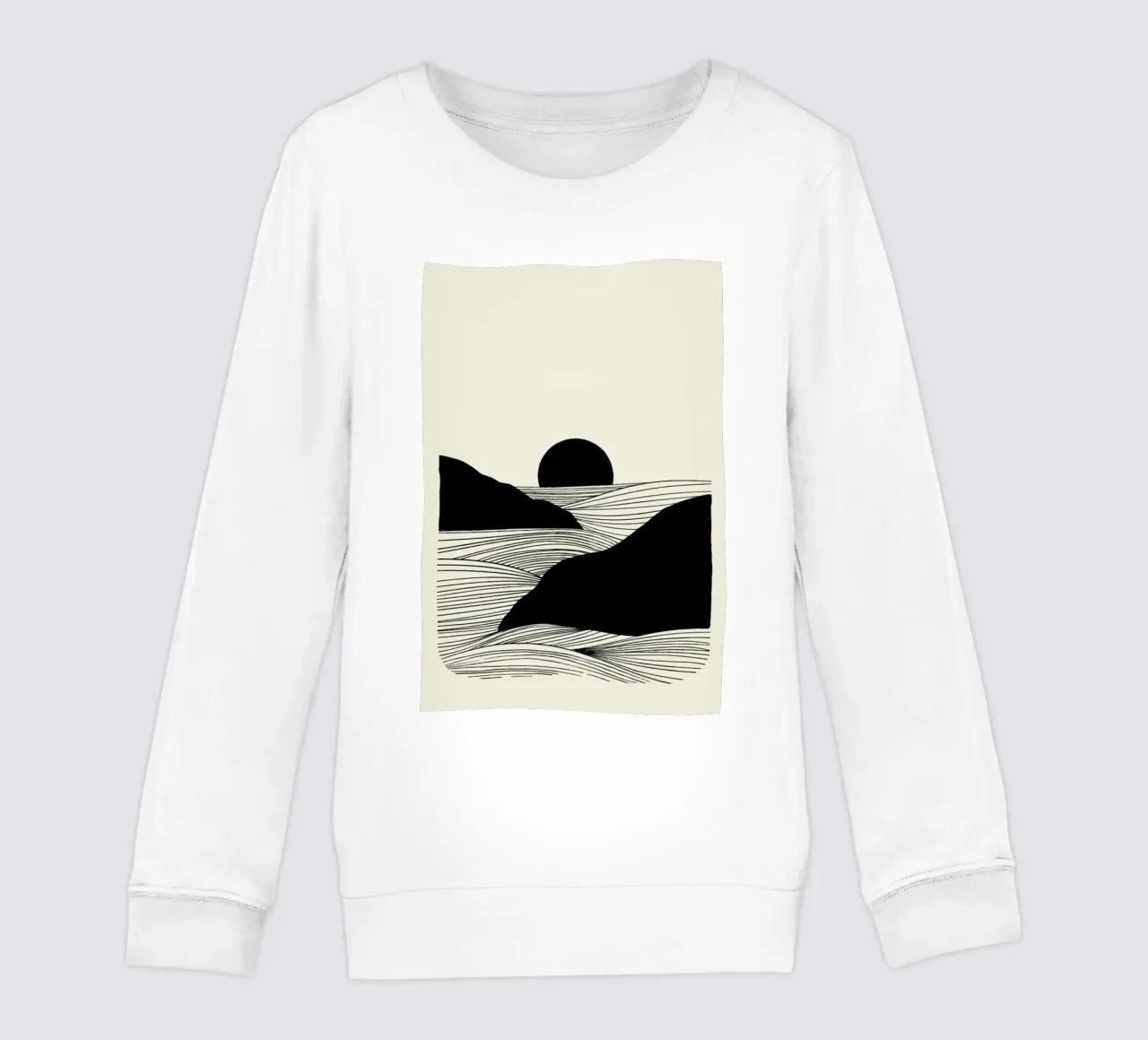 Setting kinder sweatshirt van Graphite
