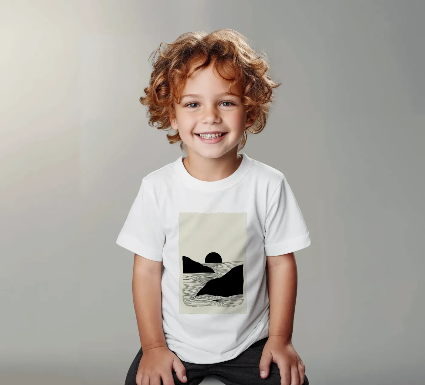 Setting Kinder T-Shirt von Graphite