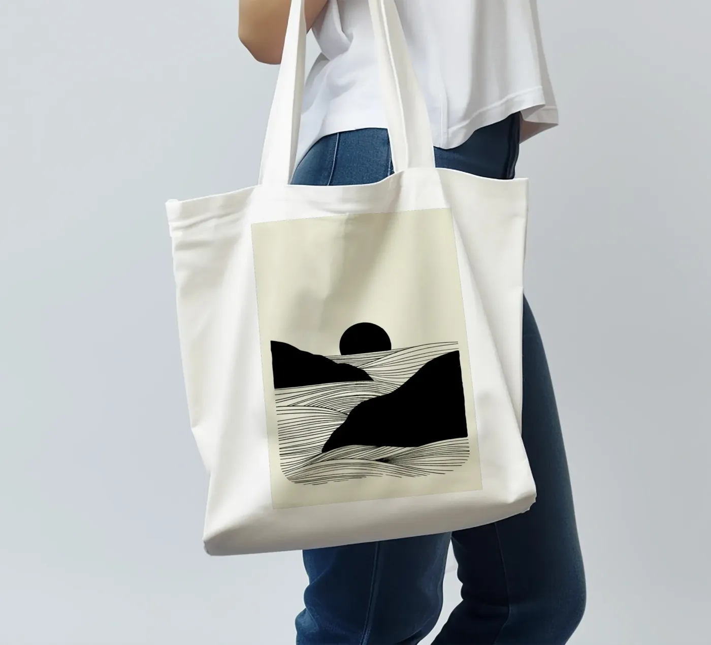 Setting tote bag by Graphite