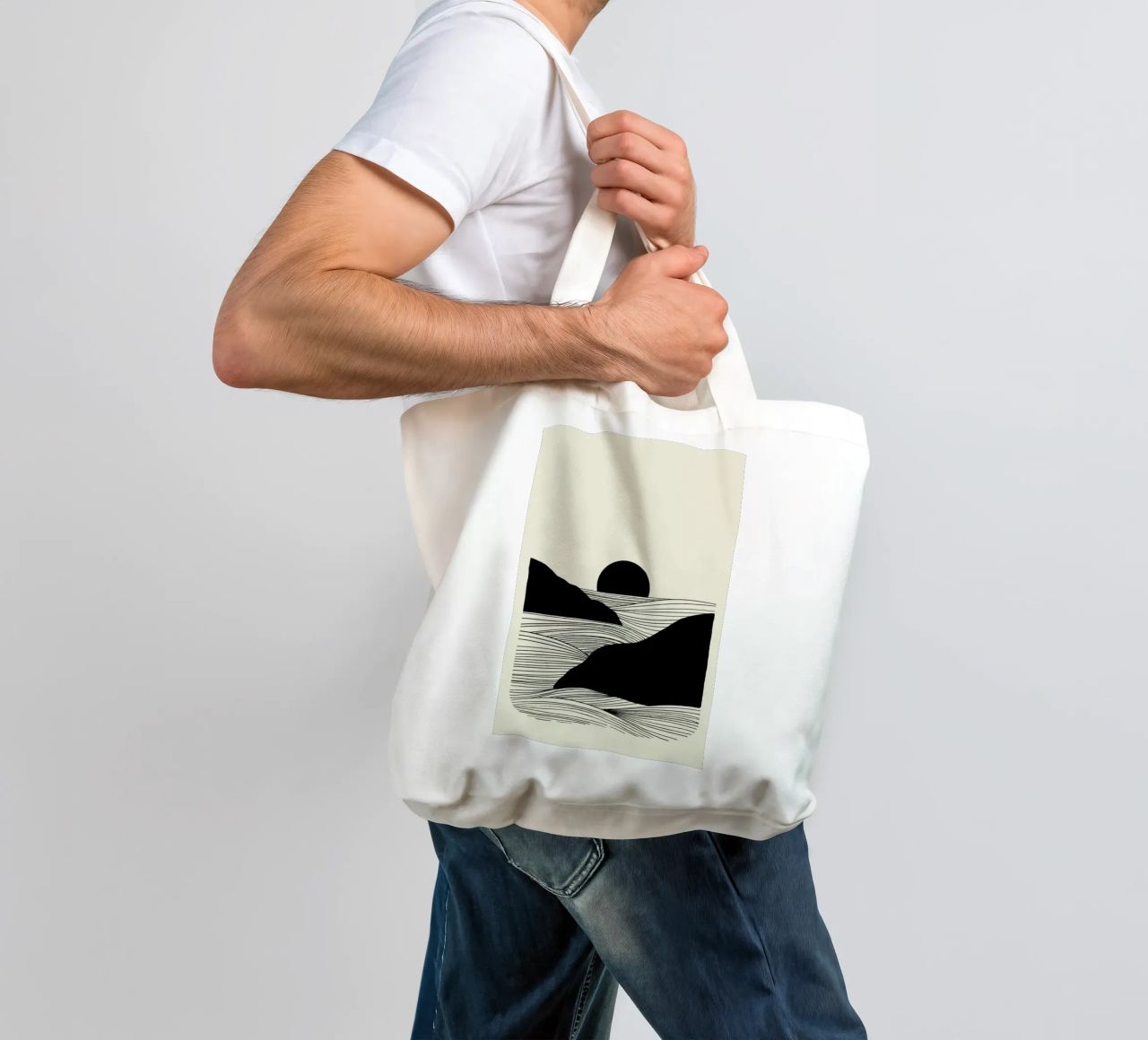Setting borsa in juta da Graphite