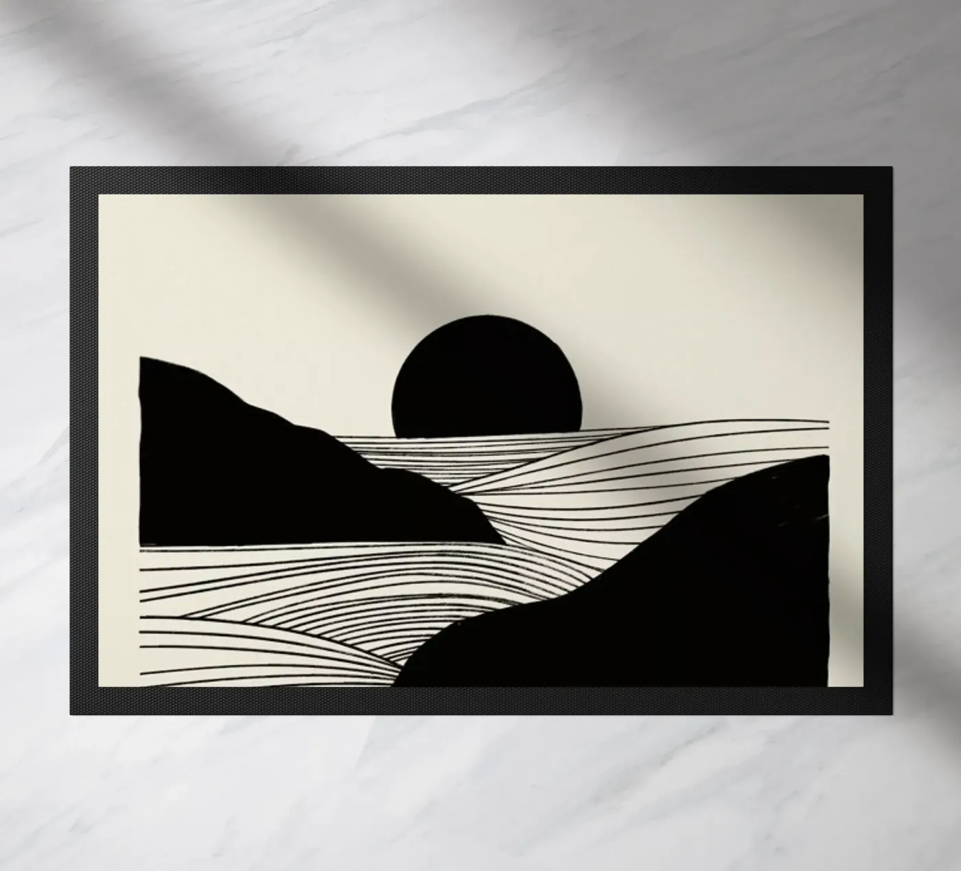 Setting paillasson de Graphite