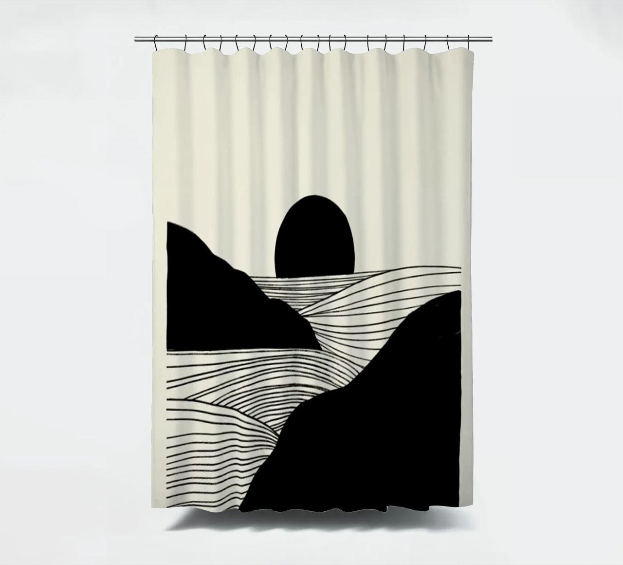 Setting tenda da doccia da Graphite