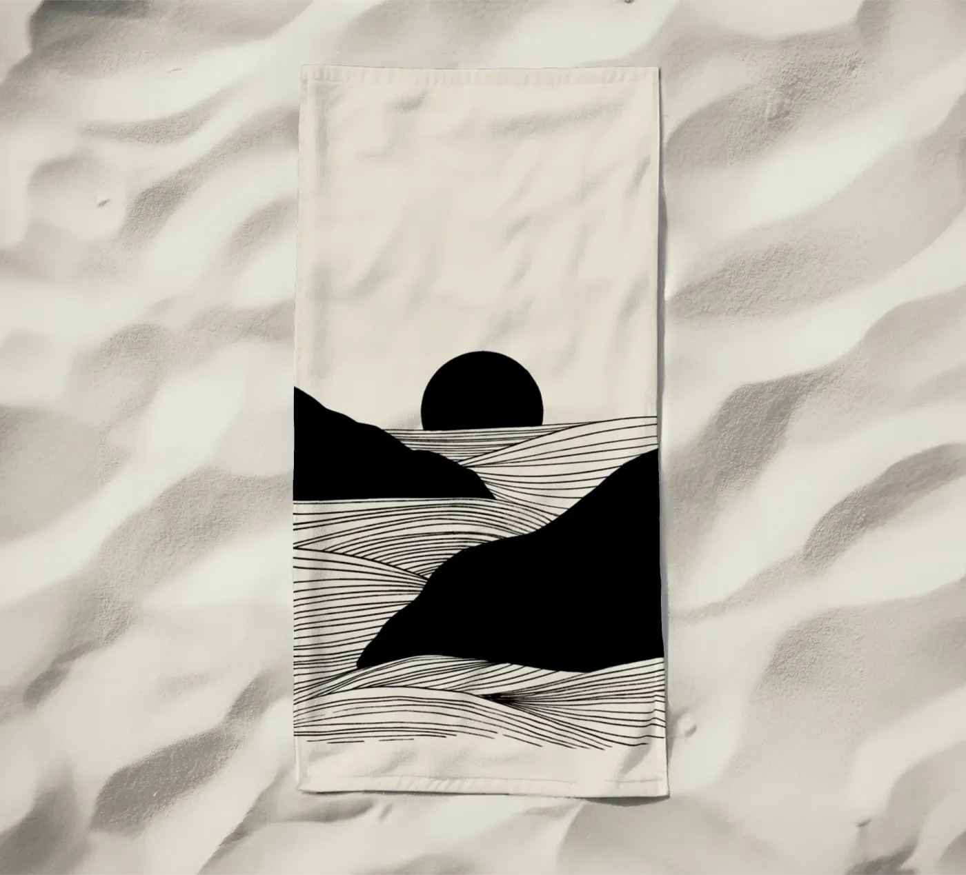 Setting strandhanddoek van Graphite