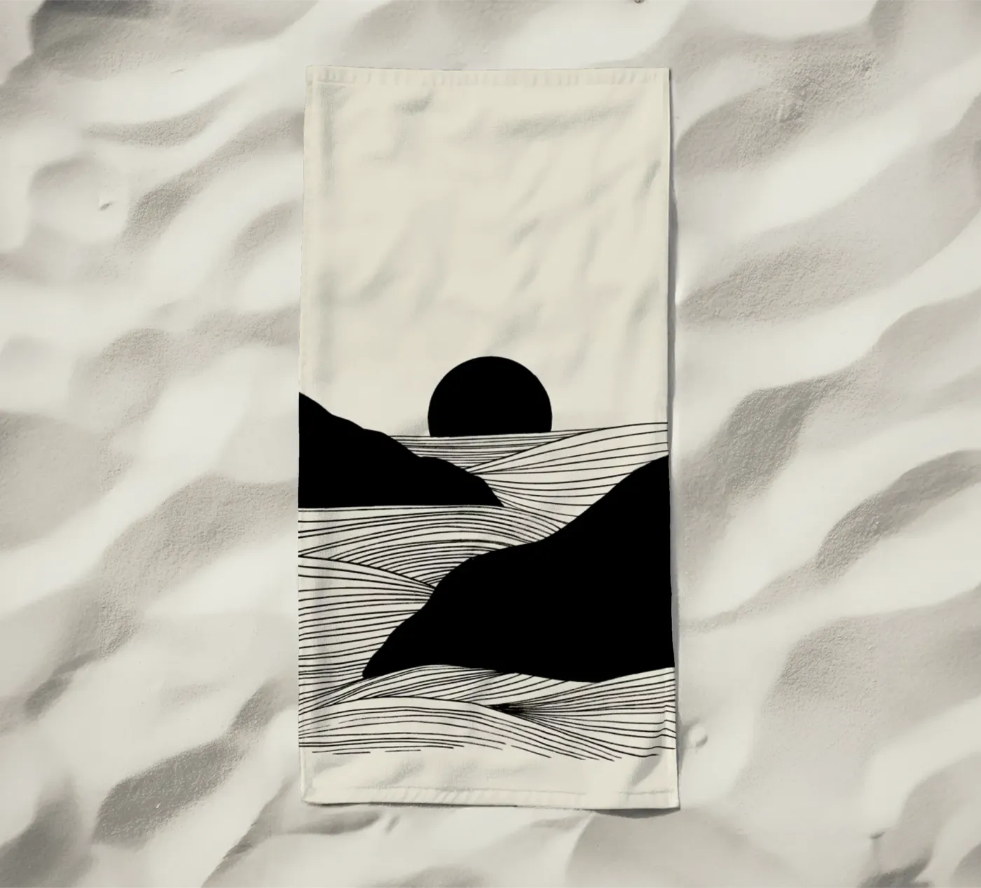 Setting strandhanddoek van Graphite