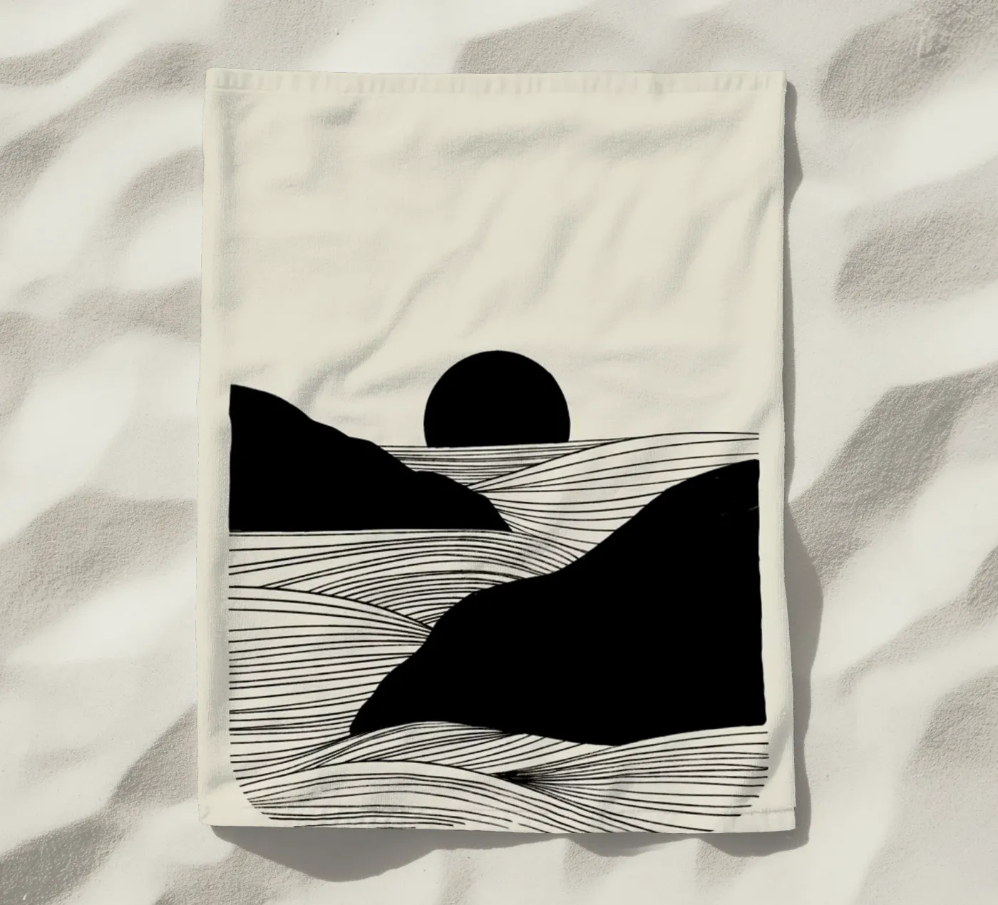 Setting strandhanddoek van Graphite