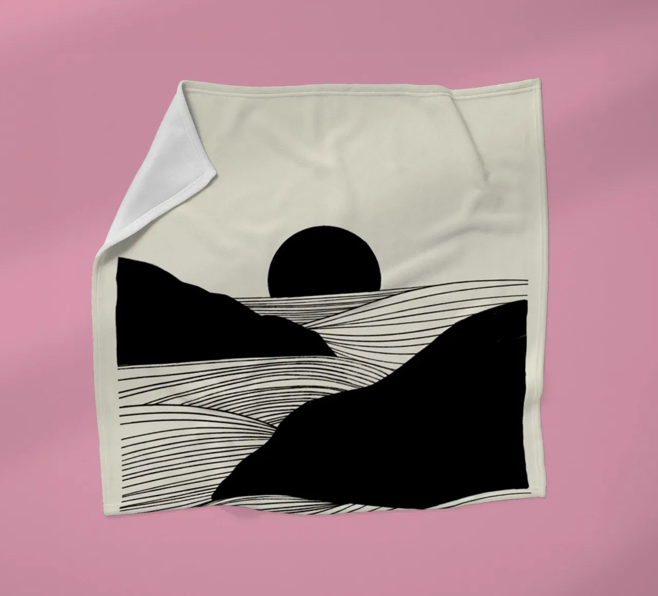 Setting fleece blanket by Graphite