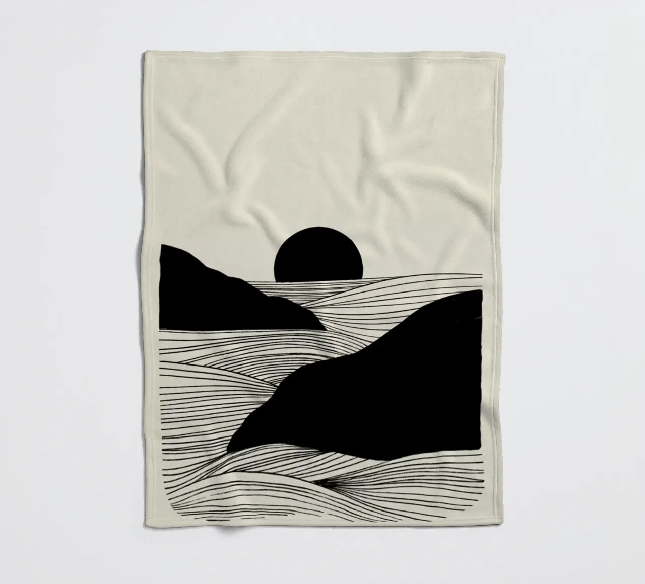 Setting fleece blanket by Graphite
