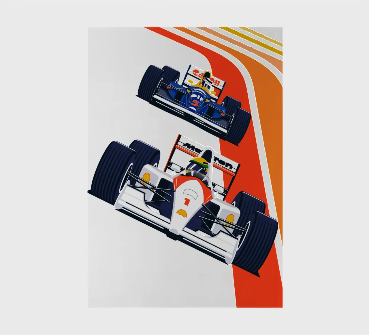 Auto da corsa di Formula d'epoca diario da Mariel Toigo