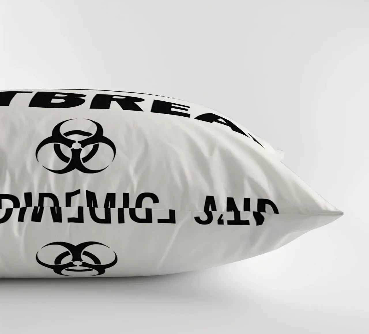 Outbreak Print cuscino da MoviesArt