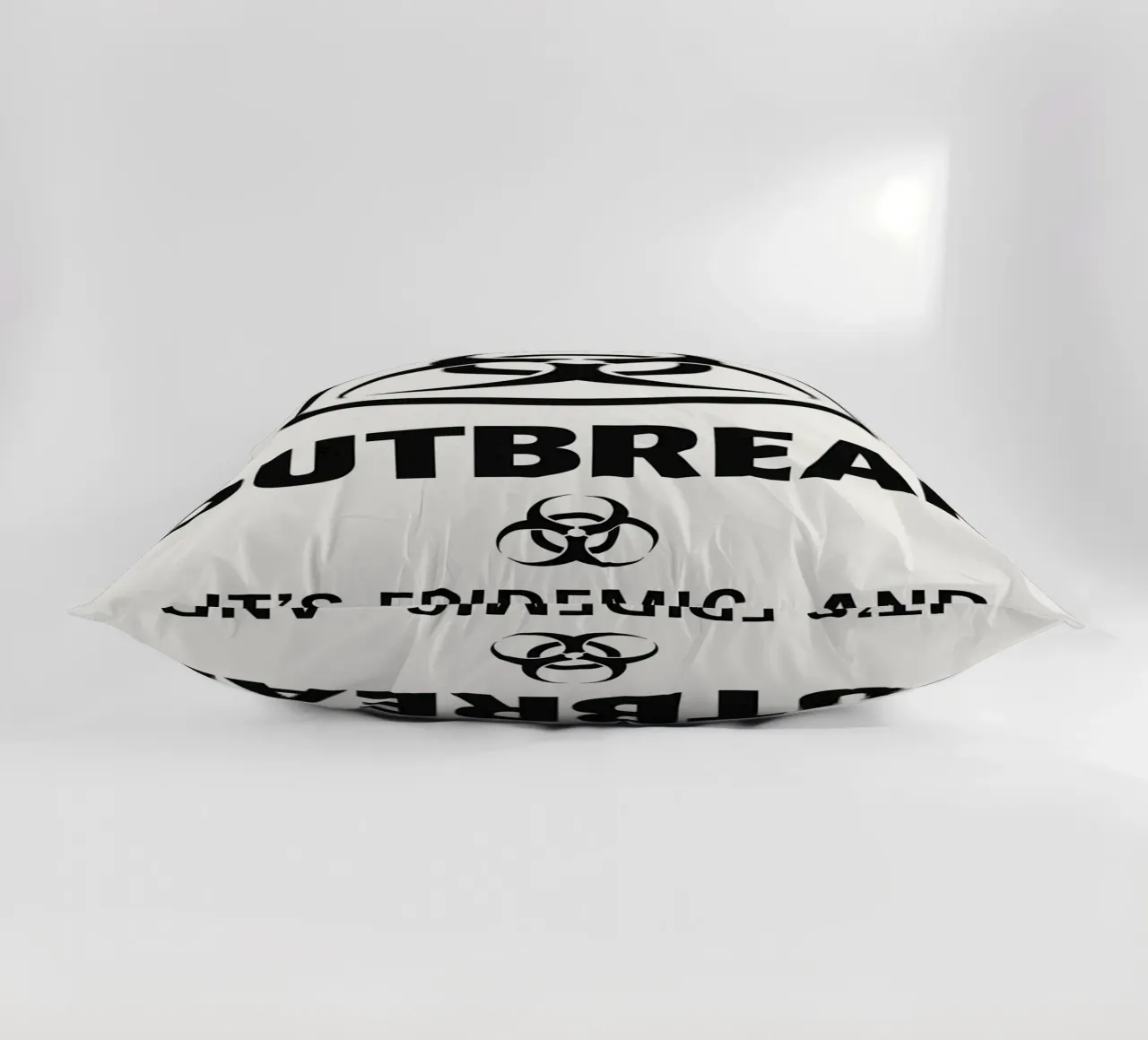 Outbreak Print cuscino da MoviesArt