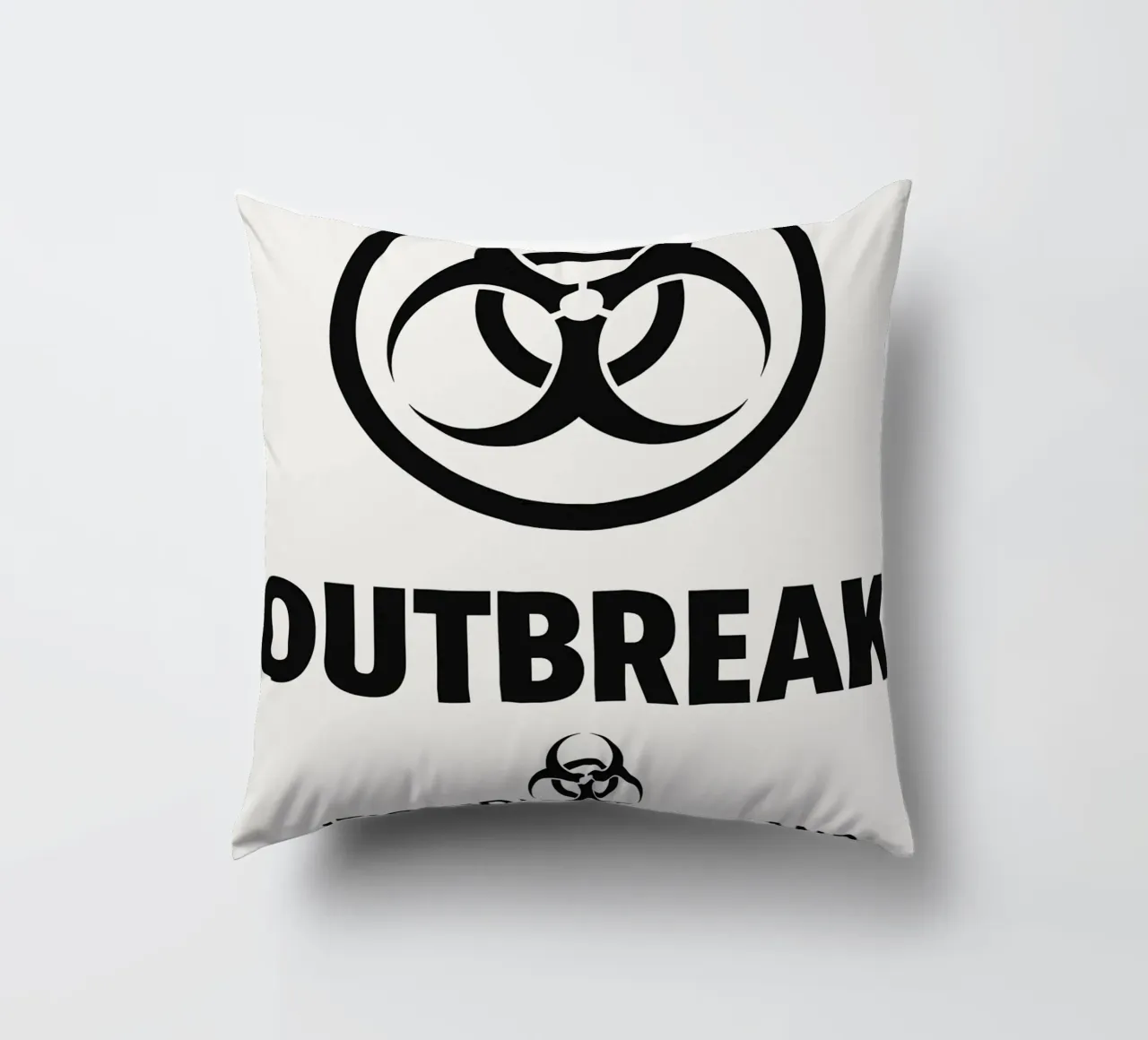 Outbreak Print cuscino da MoviesArt