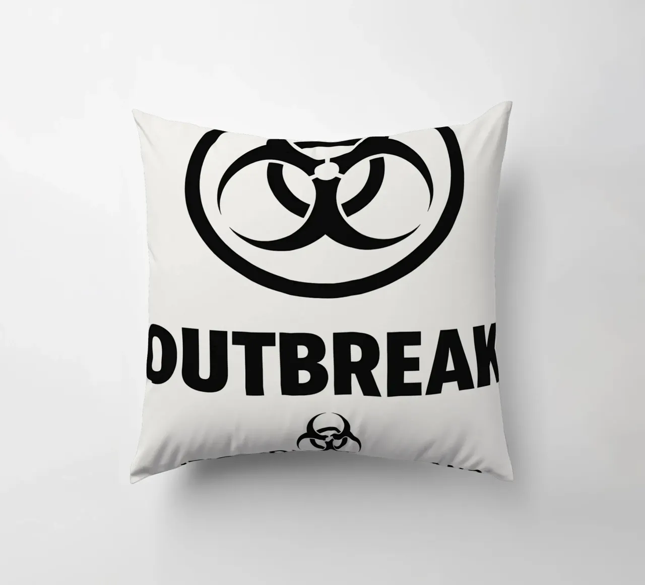 Outbreak Print cuscino da MoviesArt