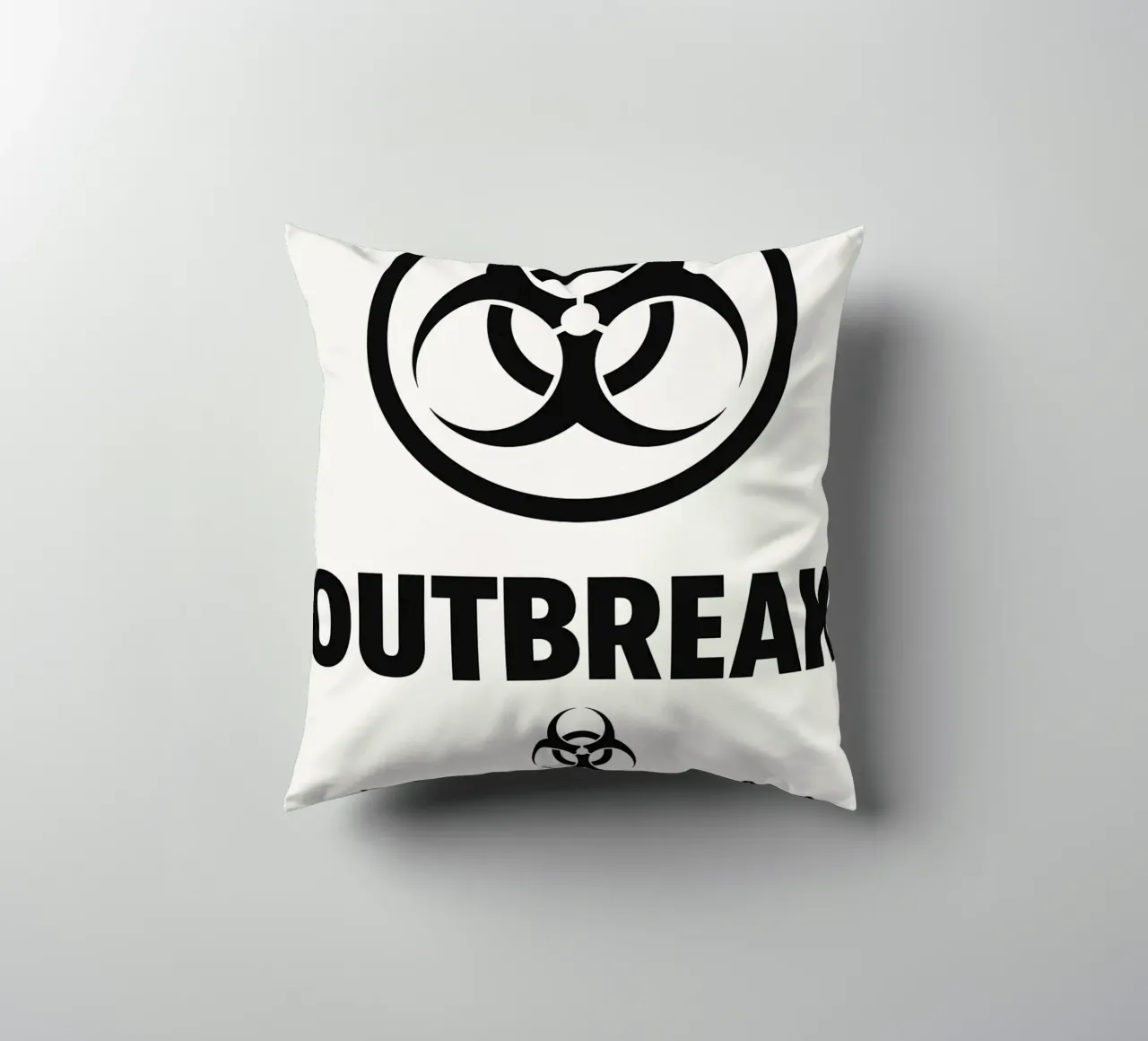 Outbreak Print cuscino da MoviesArt