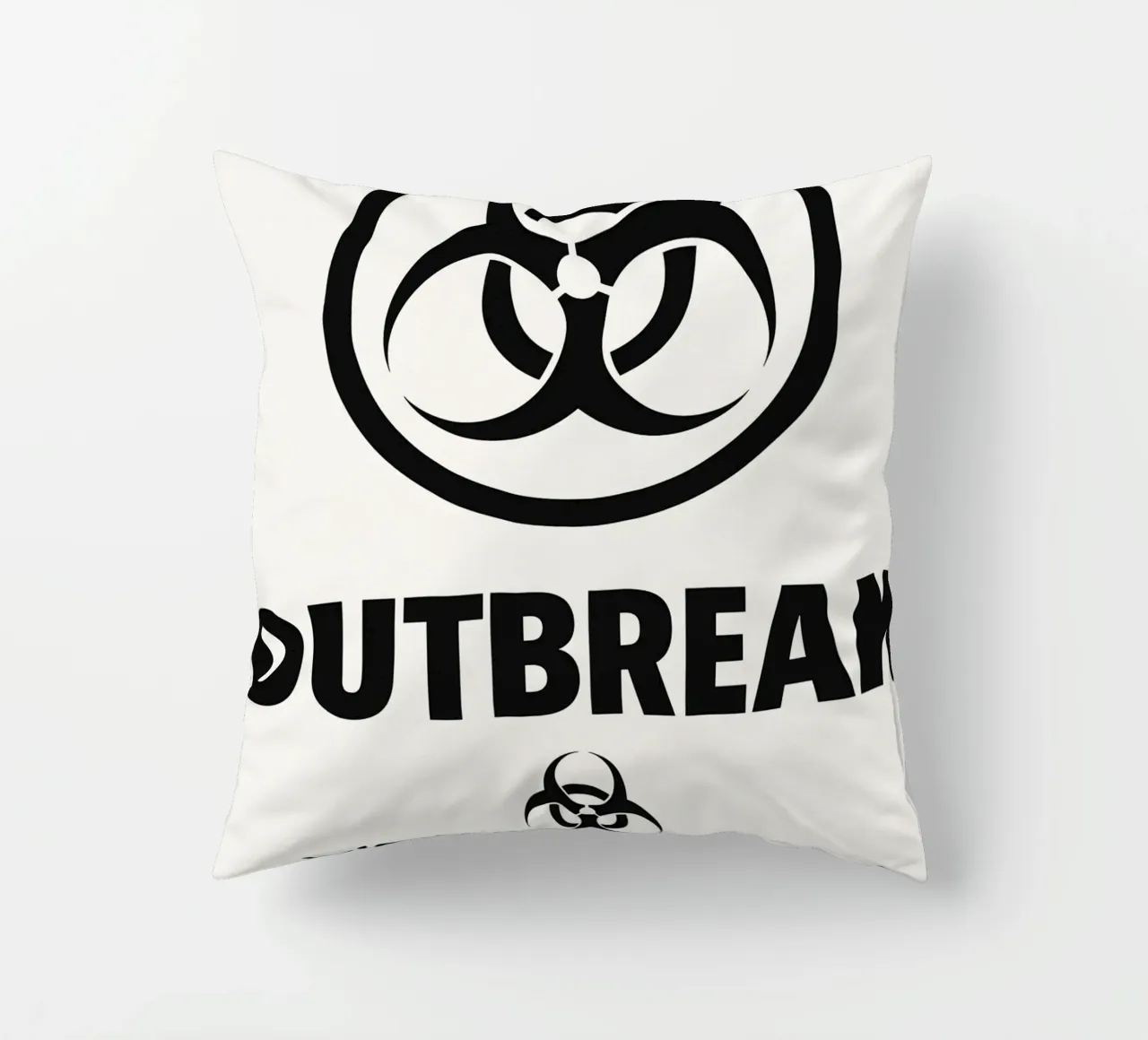 Outbreak Print cuscino da MoviesArt