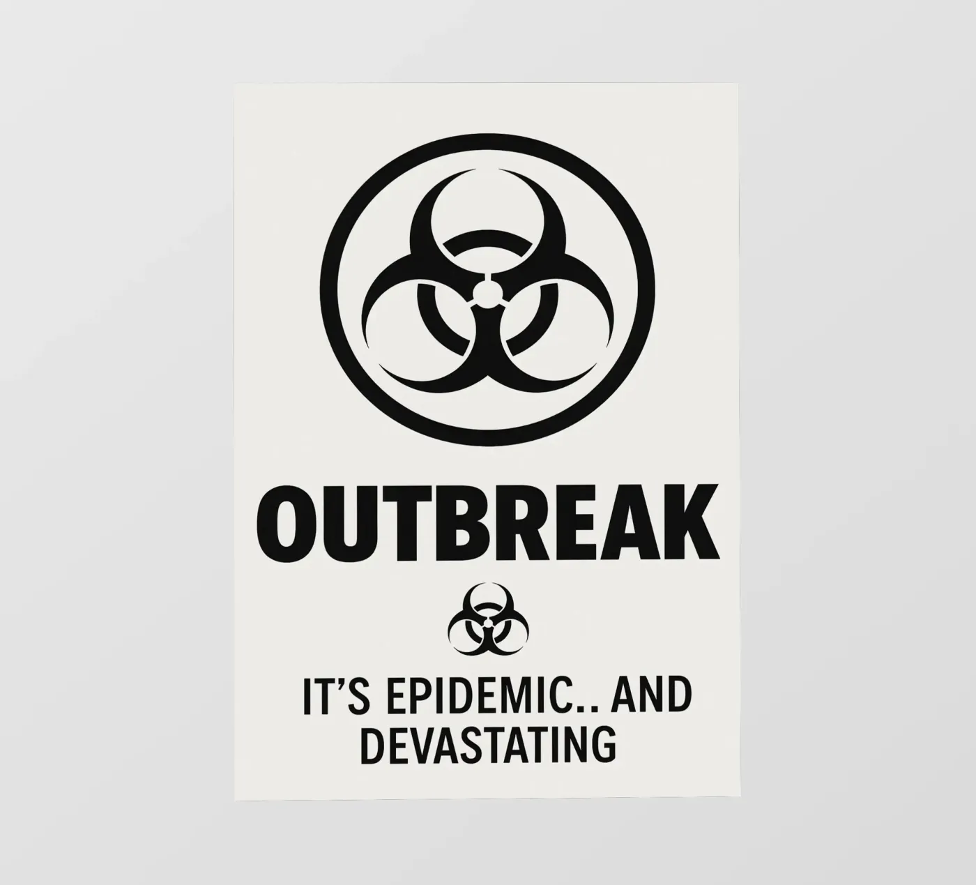 Outbreak Print pellicola backlit da MoviesArt