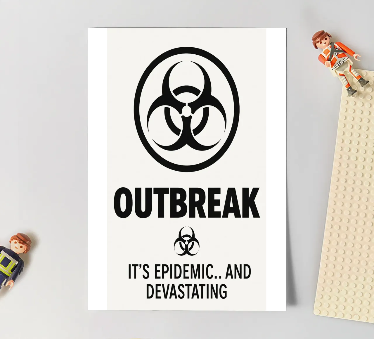 Outbreak Print sticker sheet by MoviesArt