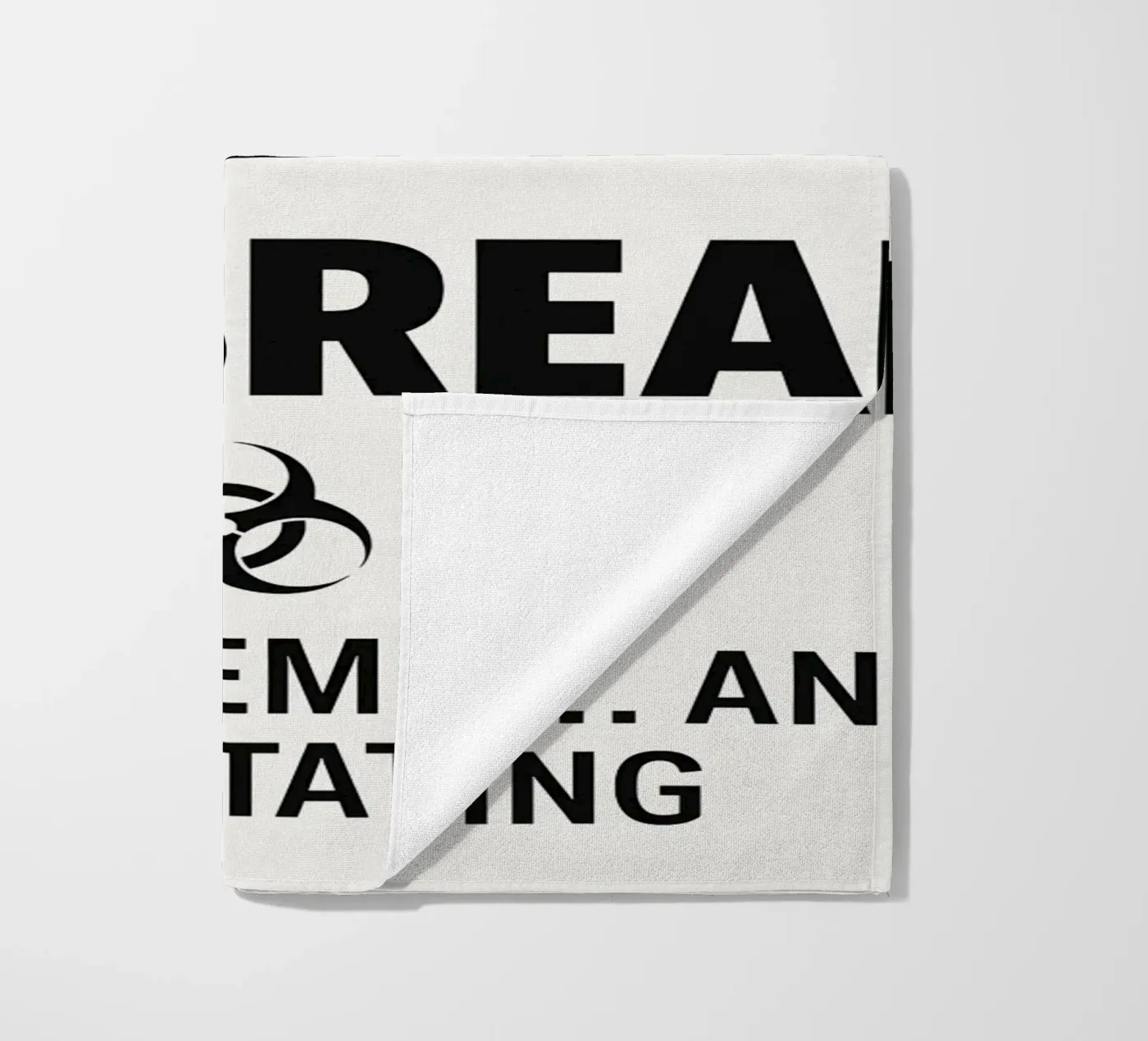 Outbreak Print beach towel by MoviesArt