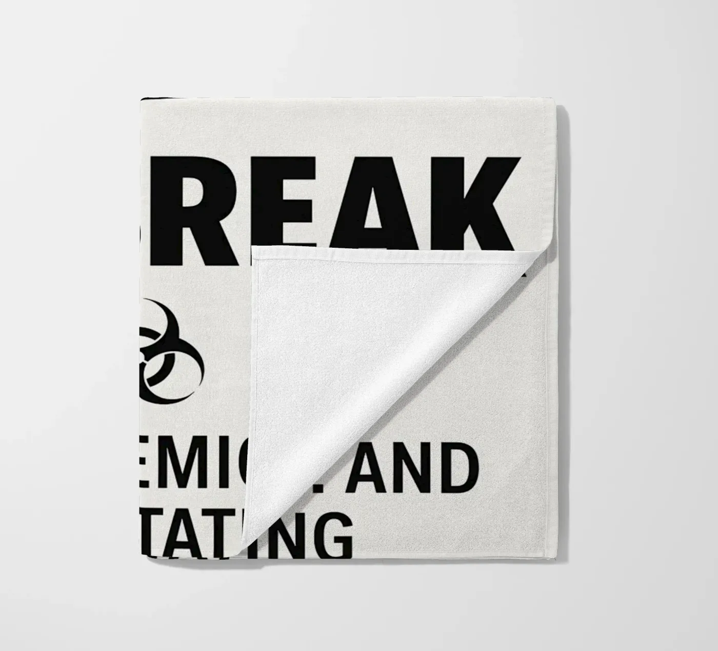 Outbreak Print beach towel by MoviesArt