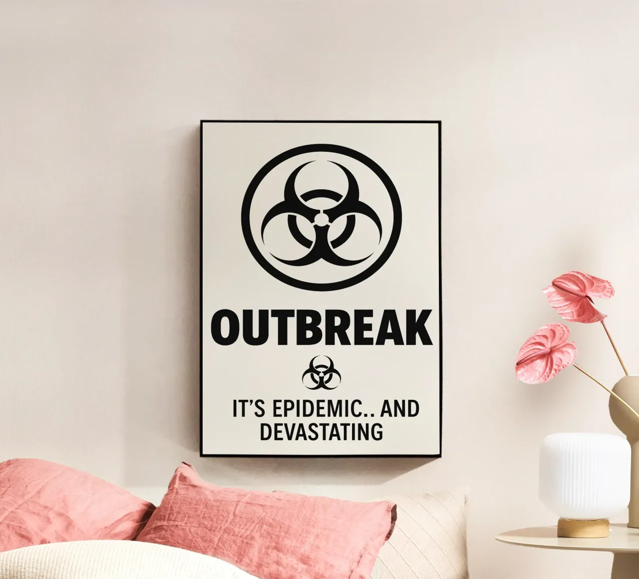 Outbreak Print plexiglass da MoviesArt