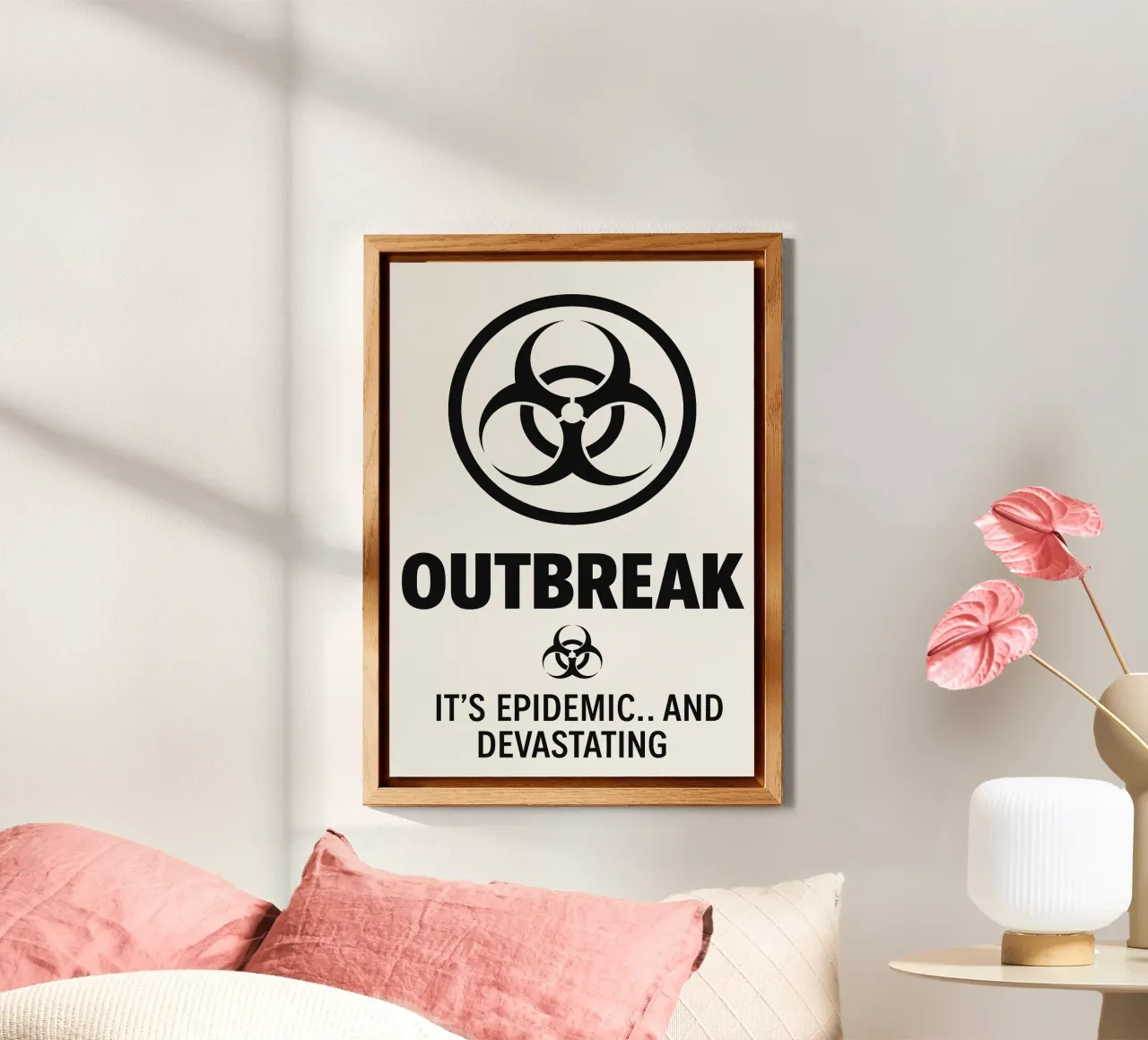 Outbreak Print alluminio dibond da MoviesArt