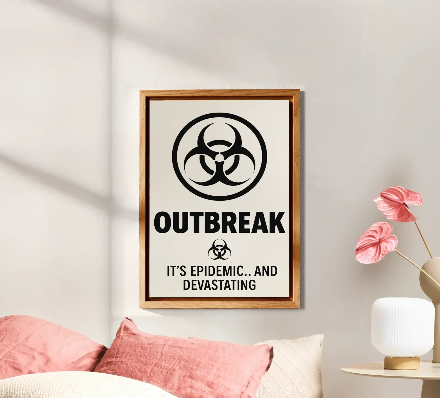 Outbreak Print alluminio dibond da MoviesArt