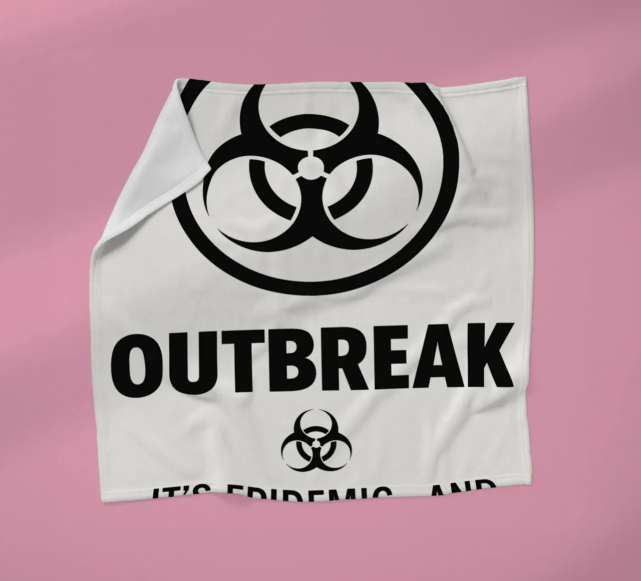 Outbreak Print coperta in pile da MoviesArt