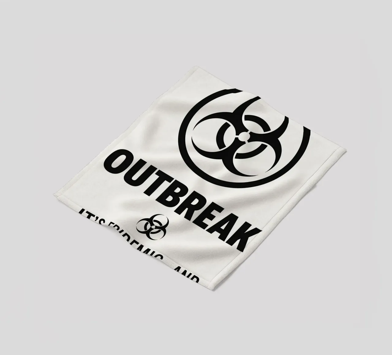Outbreak Print coperta in pile da MoviesArt