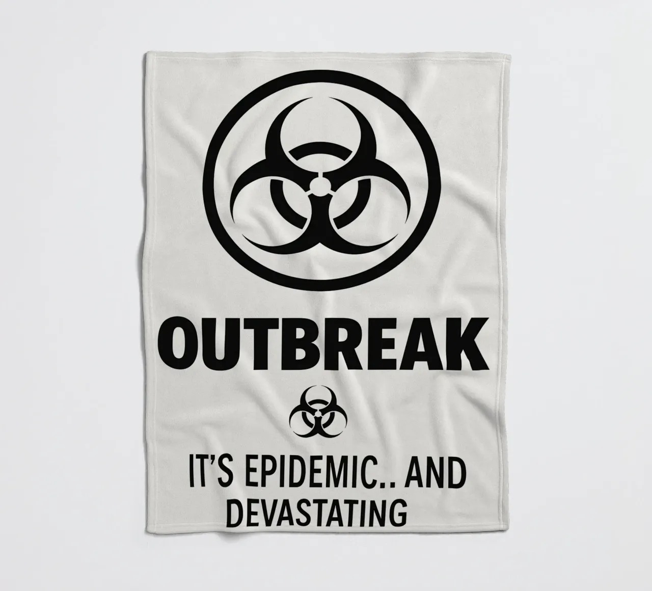 Outbreak Print coperta in pile da MoviesArt