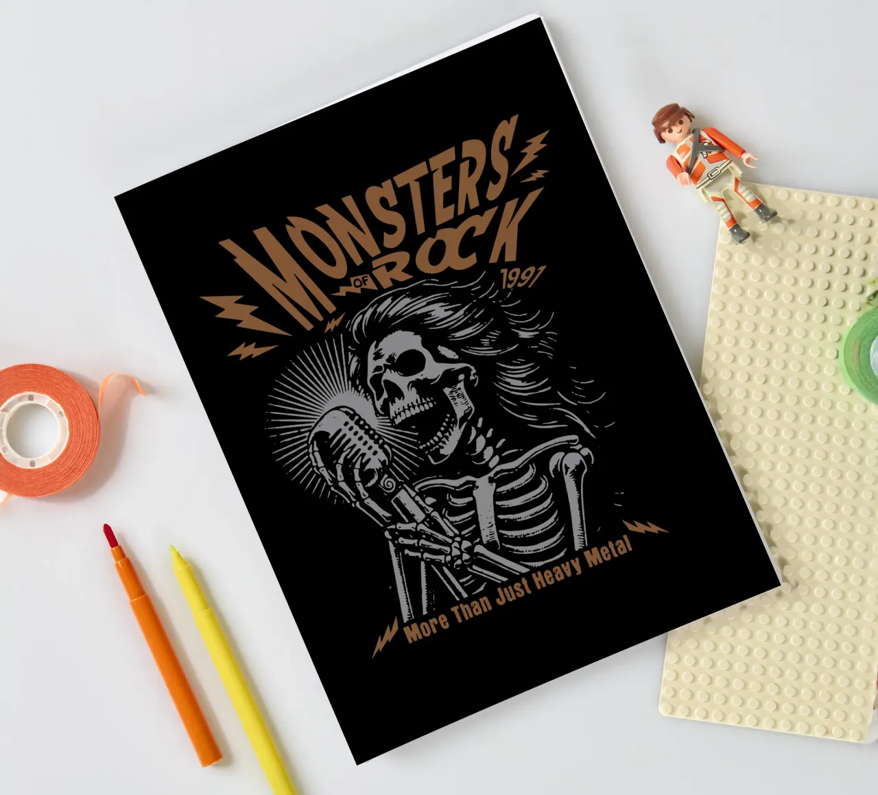 Monsters of Rock notebook by Gunawan Rb