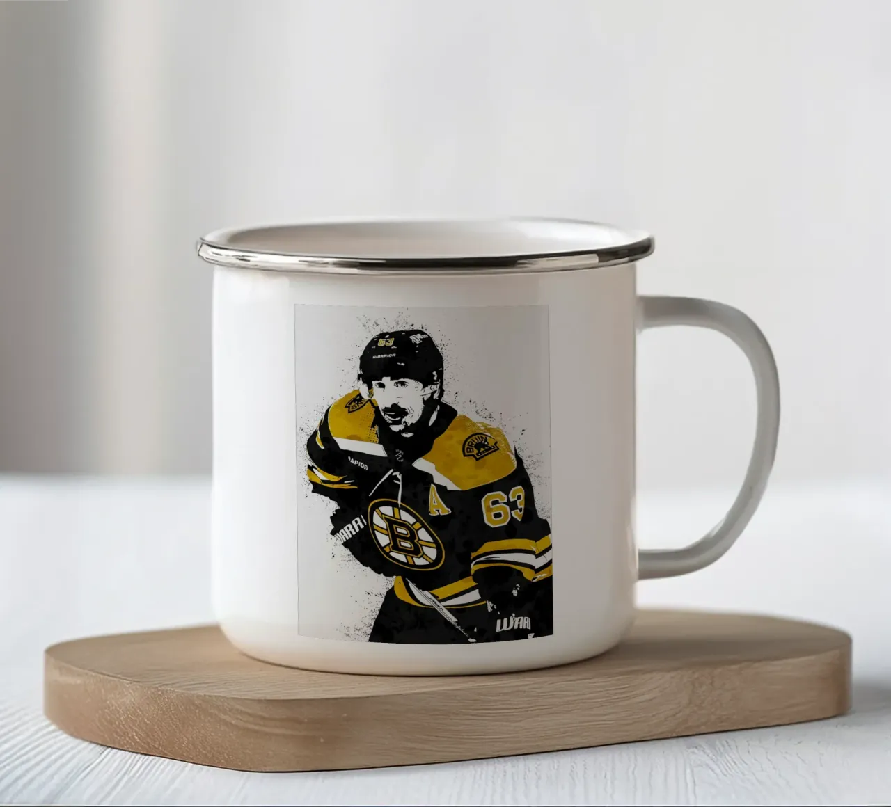 Brad Marchand Boston Bruins tazza in smalto da tenten