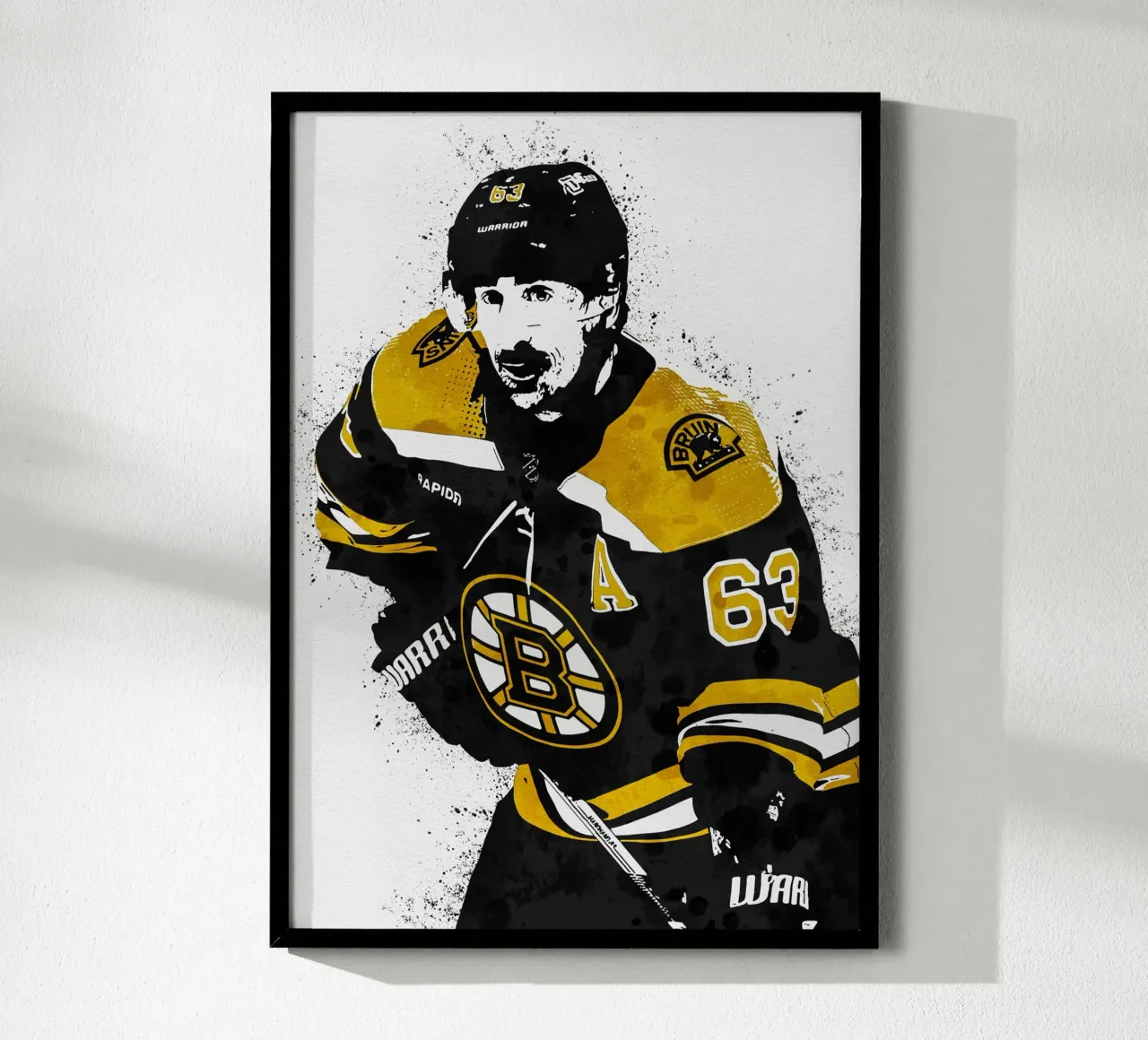 Brad Marchand Boston Bruins poster by tenten
