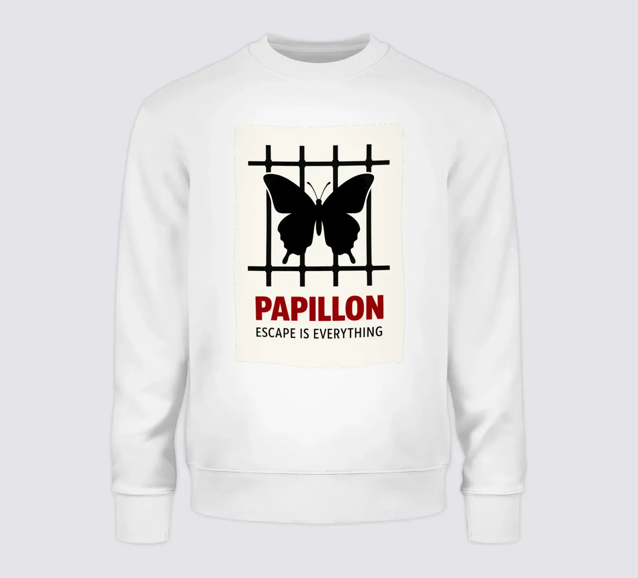 Papillon Print felpa da MoviesArt