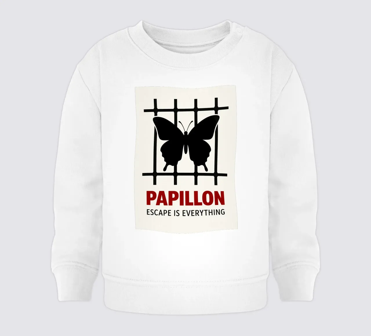 Papillon Print felpa neonato da MoviesArt