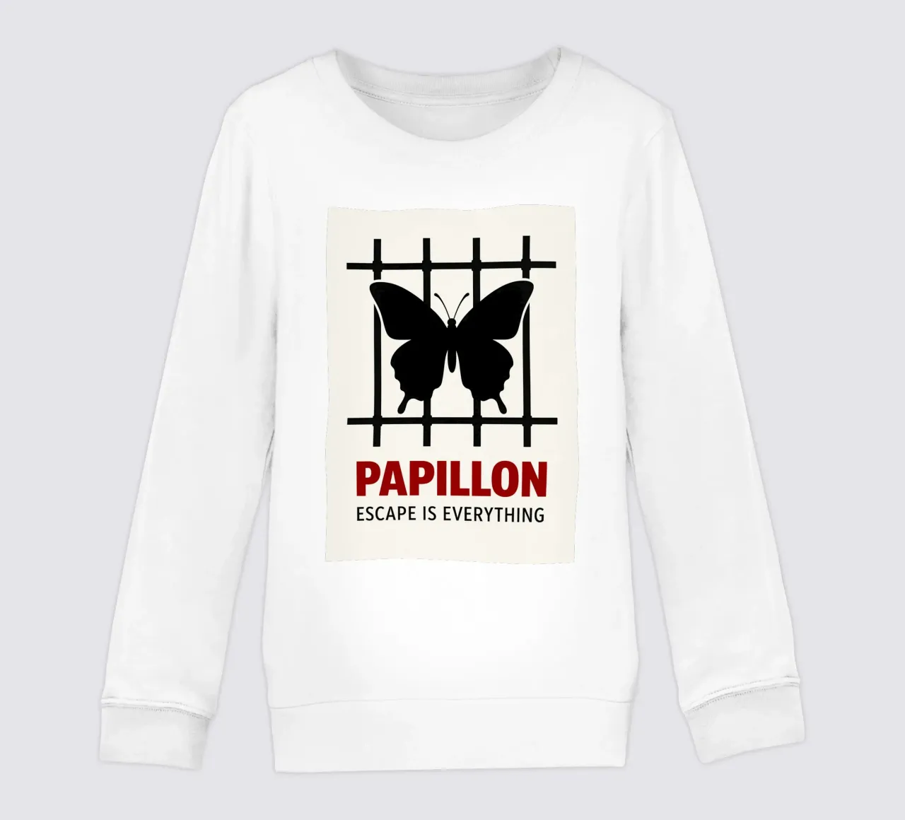 Papillon Print felpa bambino da MoviesArt