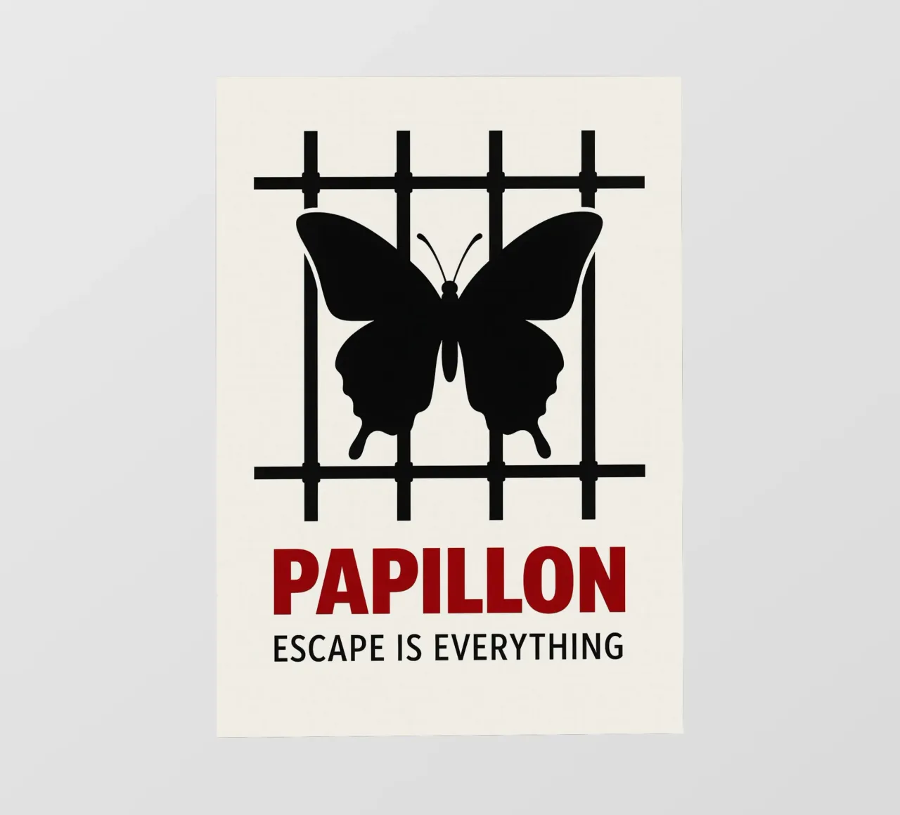 Papillon Print telo in pvc da MoviesArt