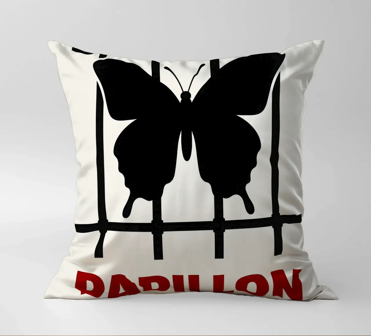 Papillon Print cuscino da MoviesArt