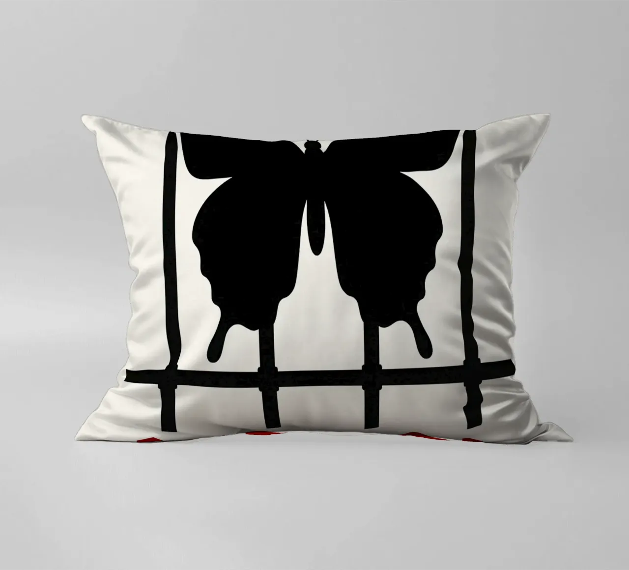 Papillon Print cuscino da MoviesArt