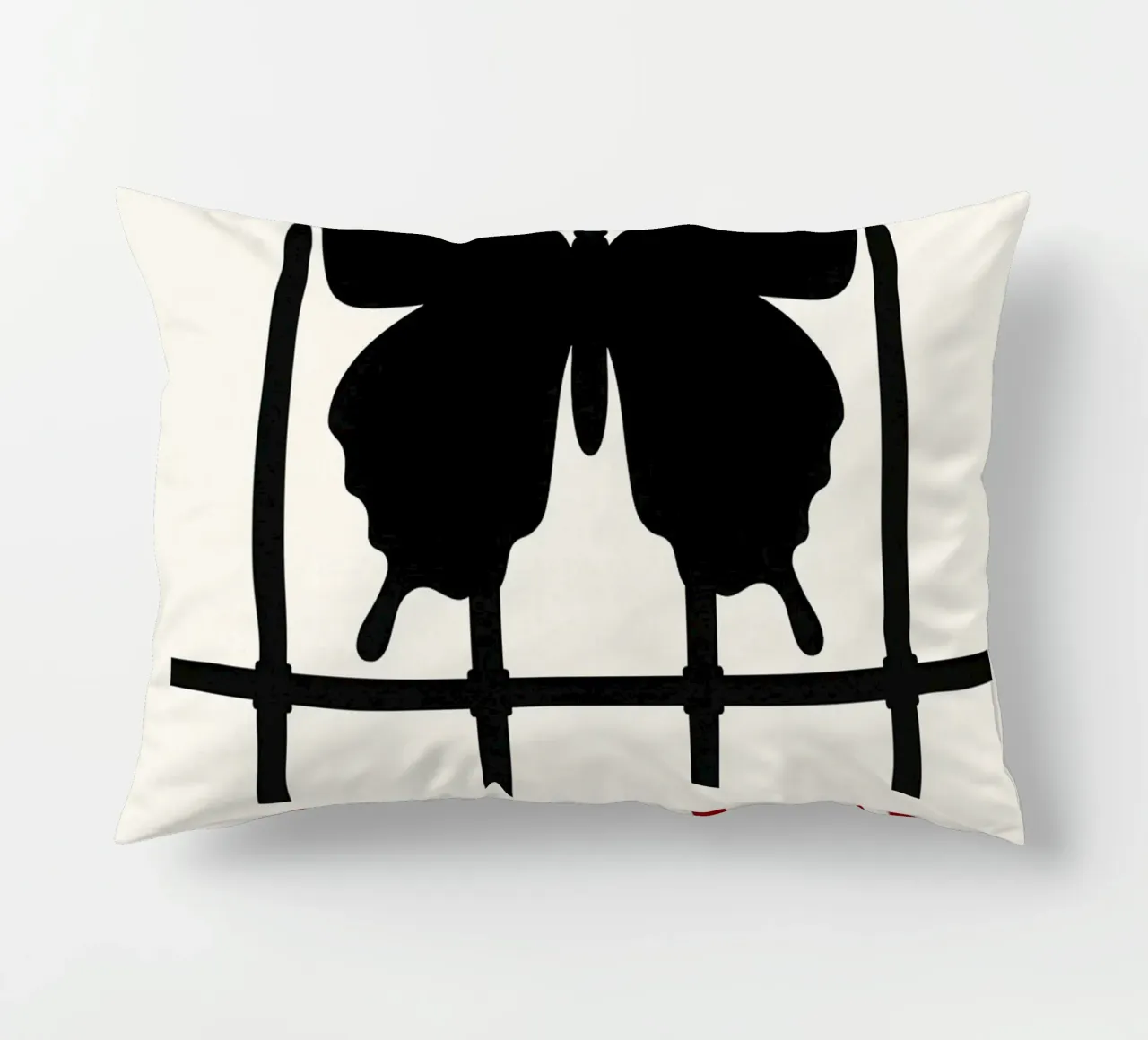 Papillon Print cuscino da MoviesArt