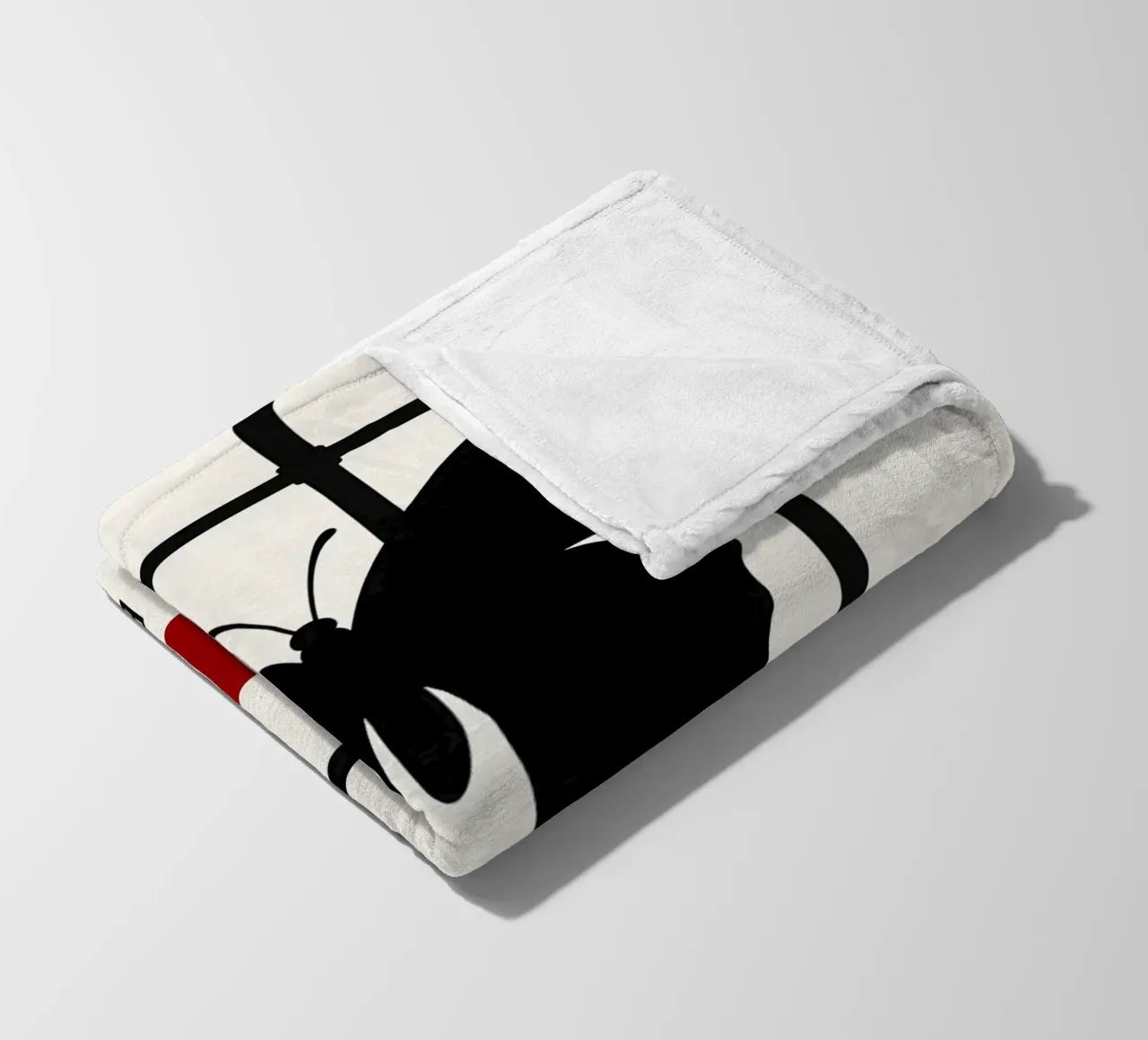 Papillon Print coperta in pile da MoviesArt