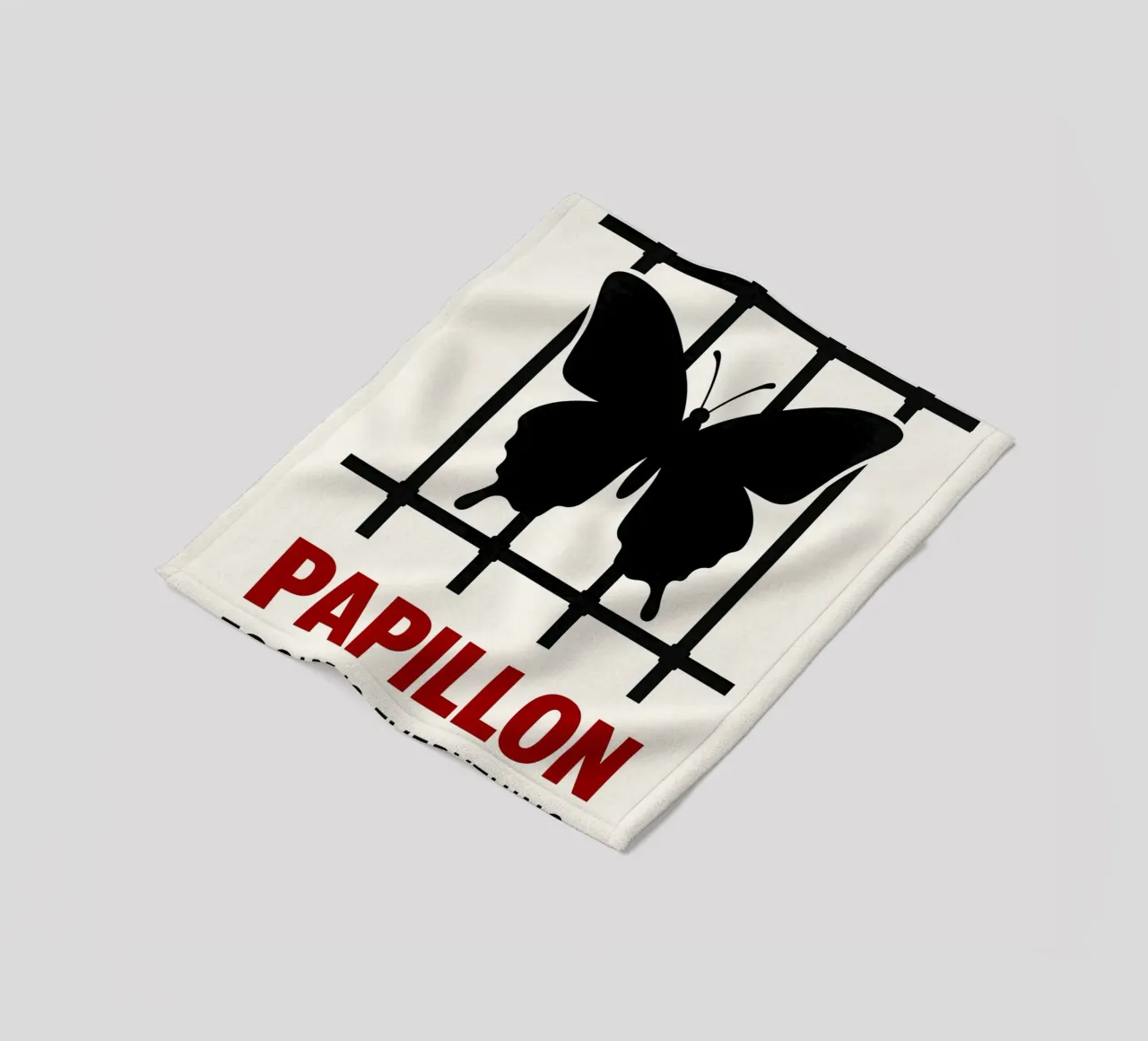 Papillon Print coperta in pile da MoviesArt