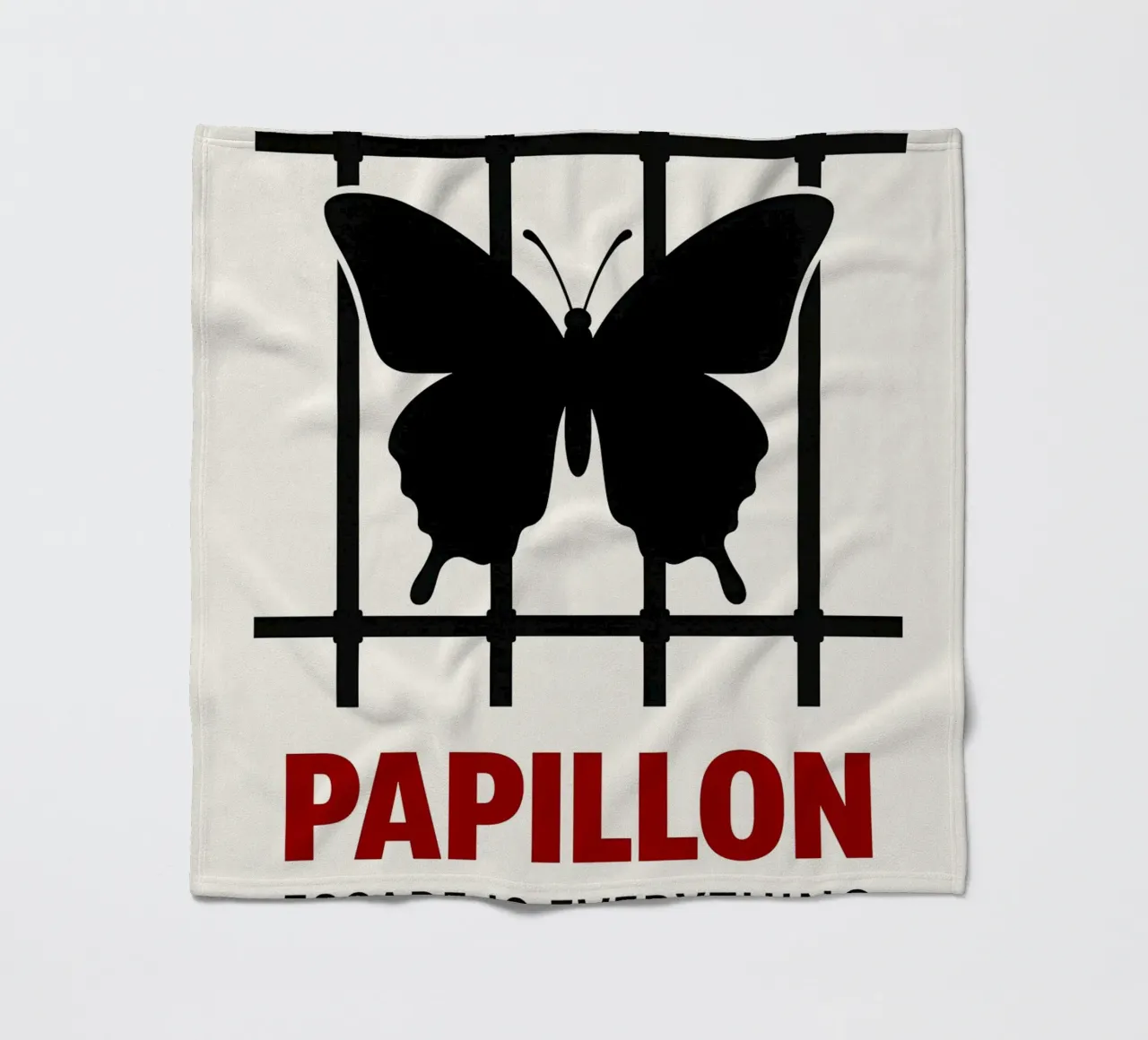 Papillon Print coperta in pile da MoviesArt