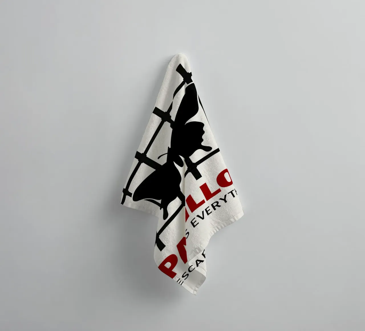 Papillon Print asciugamano da bagno da MoviesArt