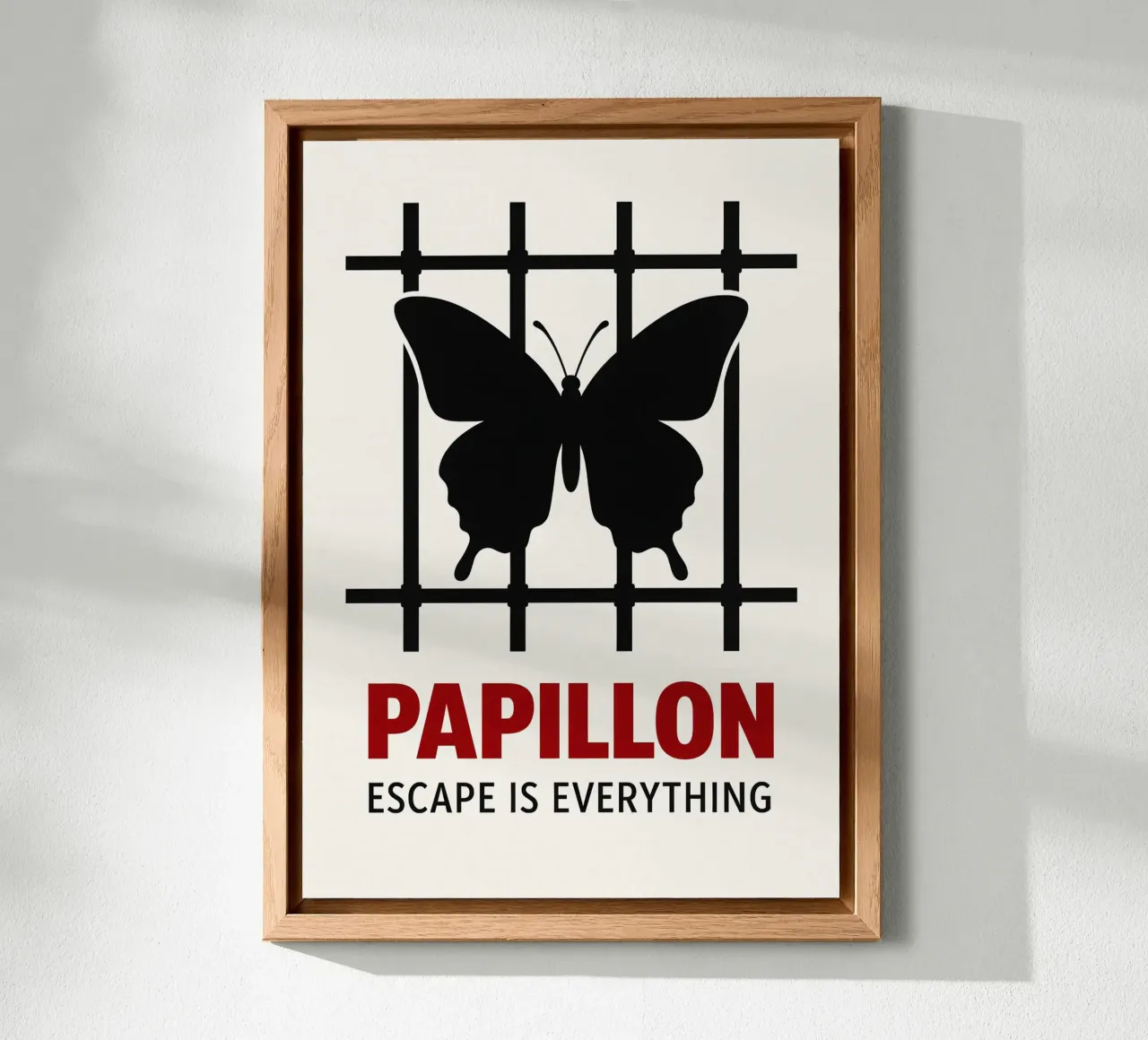 Papillon Print alluminio dibond da MoviesArt