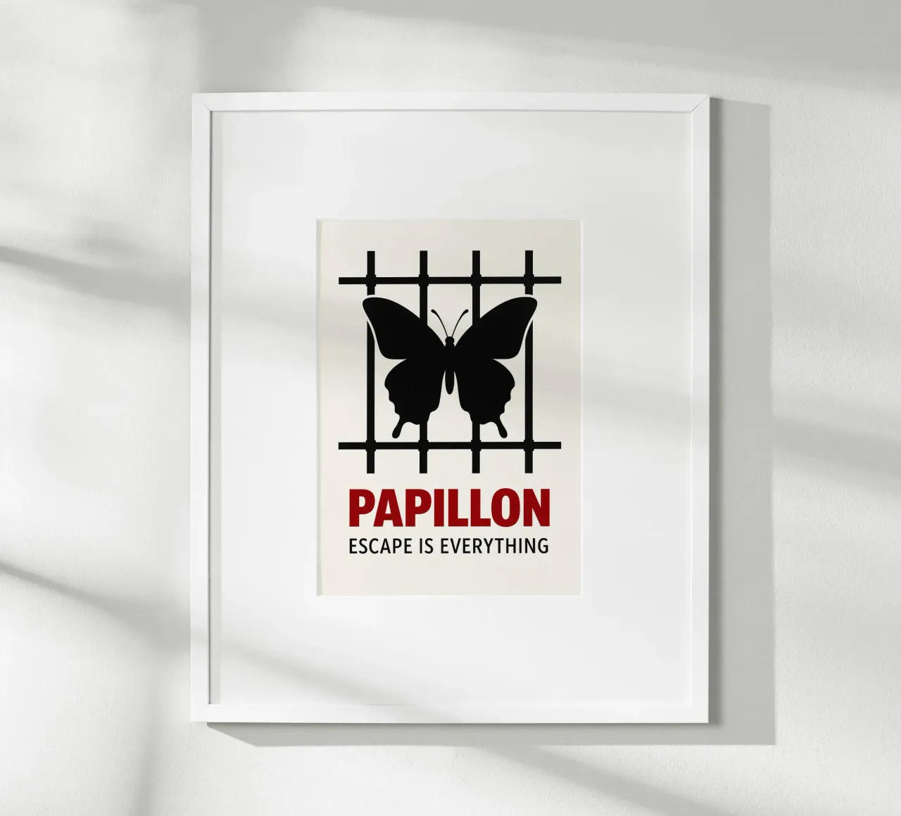 Papillon Print carta hahnemühle da MoviesArt