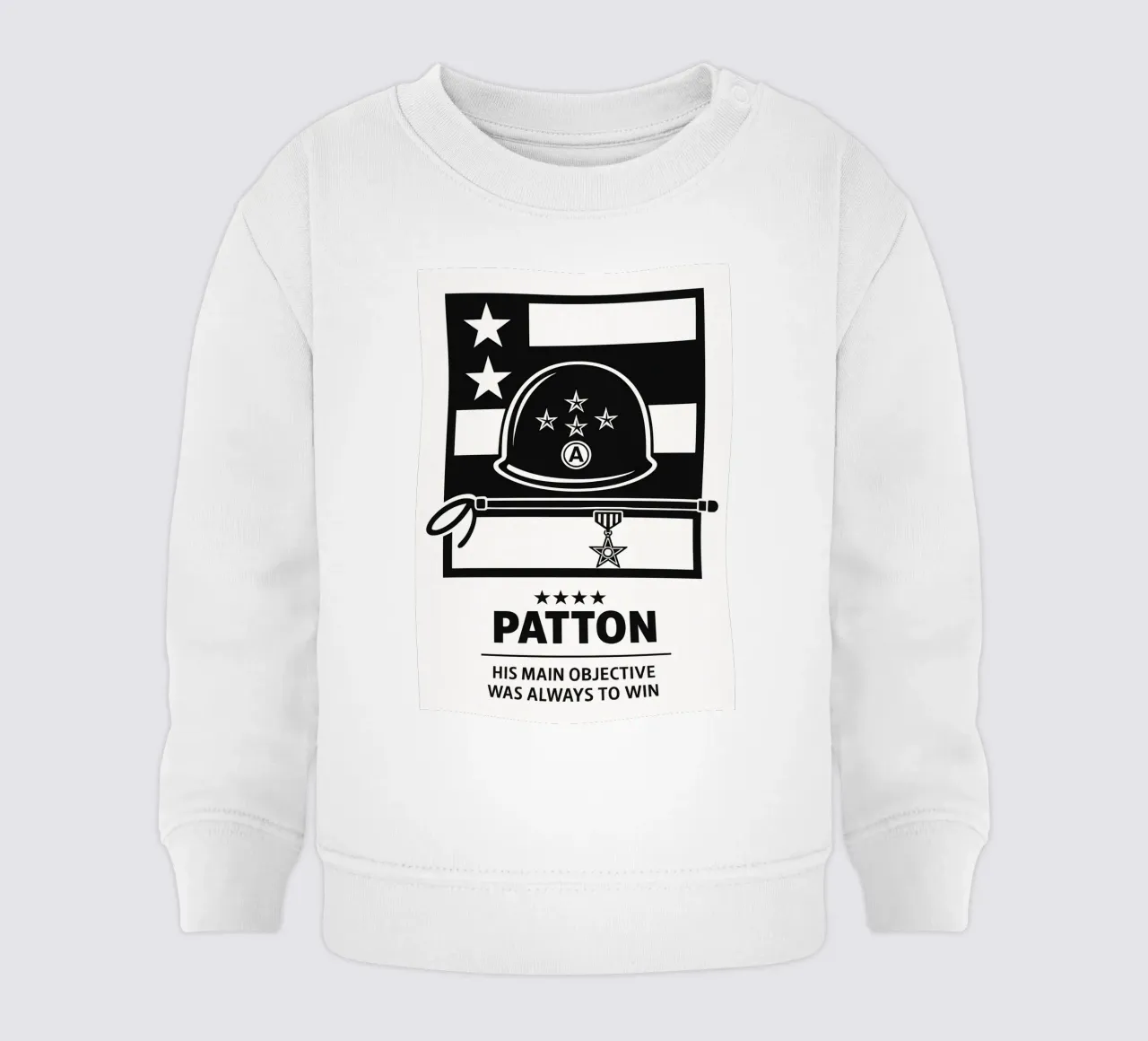 Patton Print felpa neonato da MoviesArt