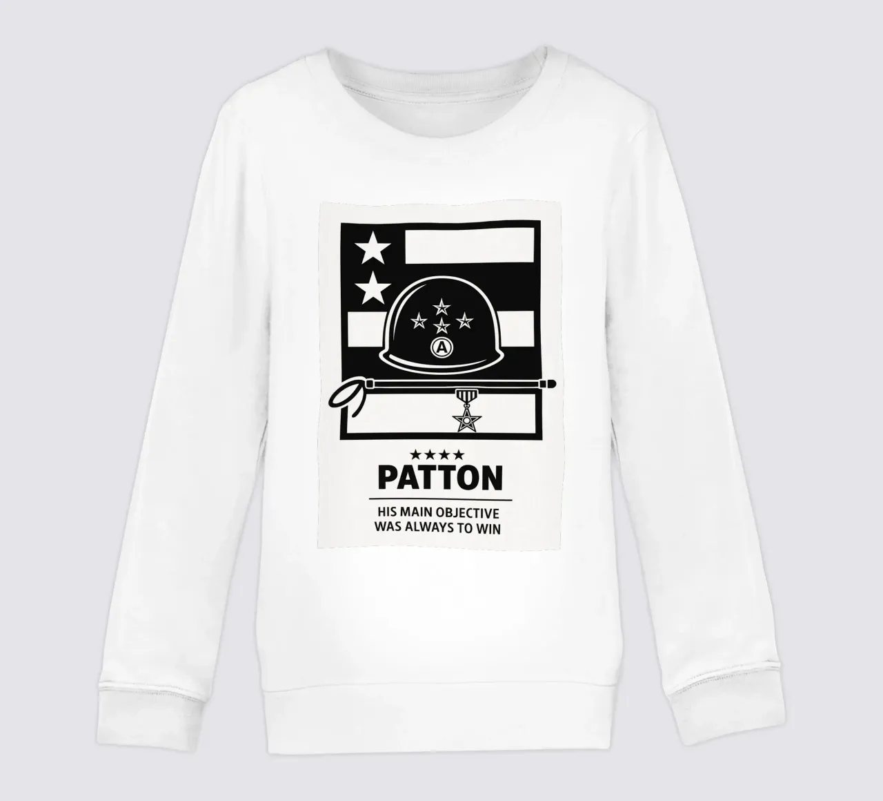 Patton Print felpa bambino da MoviesArt
